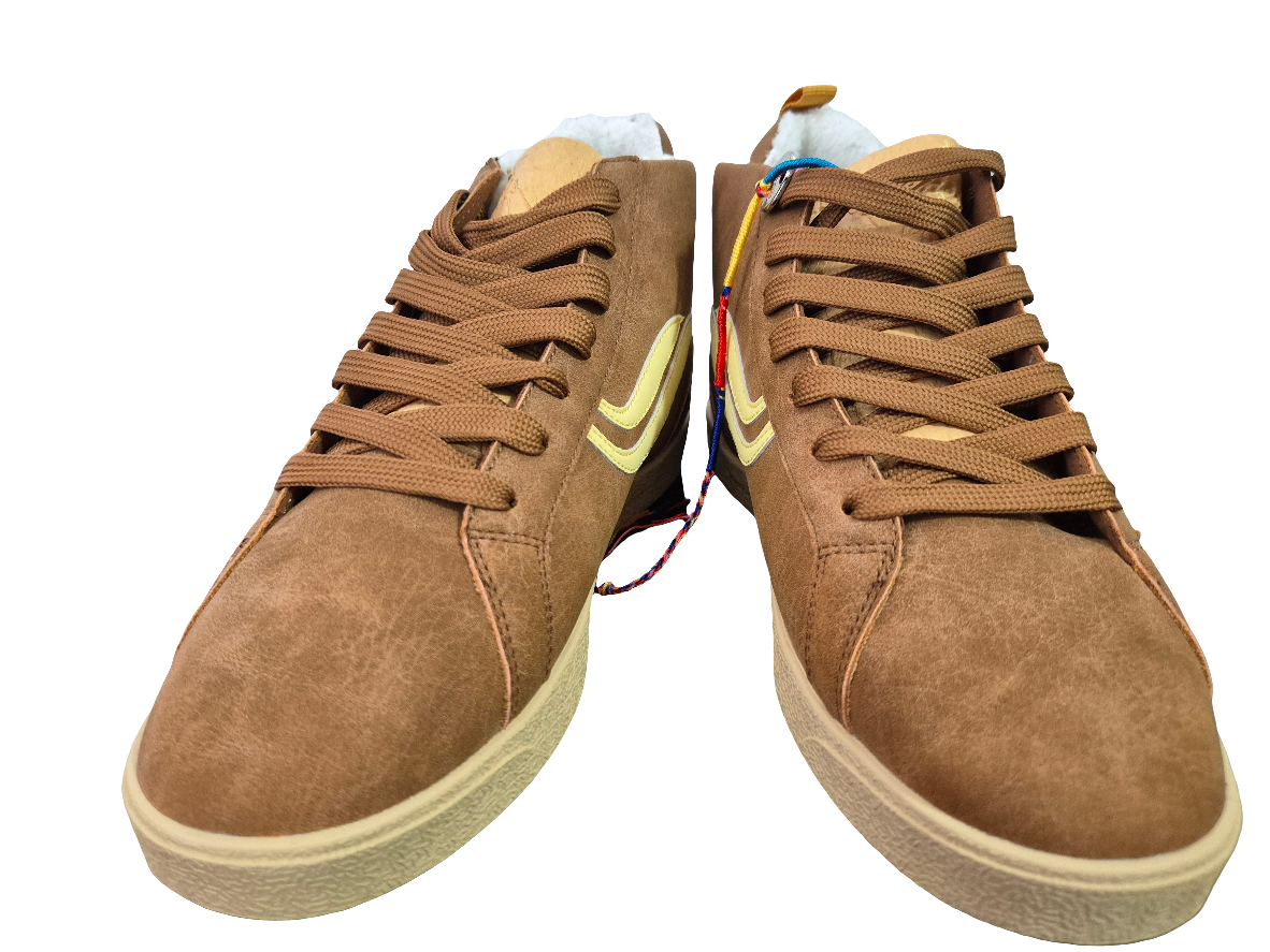 GENESIS Sneaker G-Hela Mid Braun-gelb Gr. 39