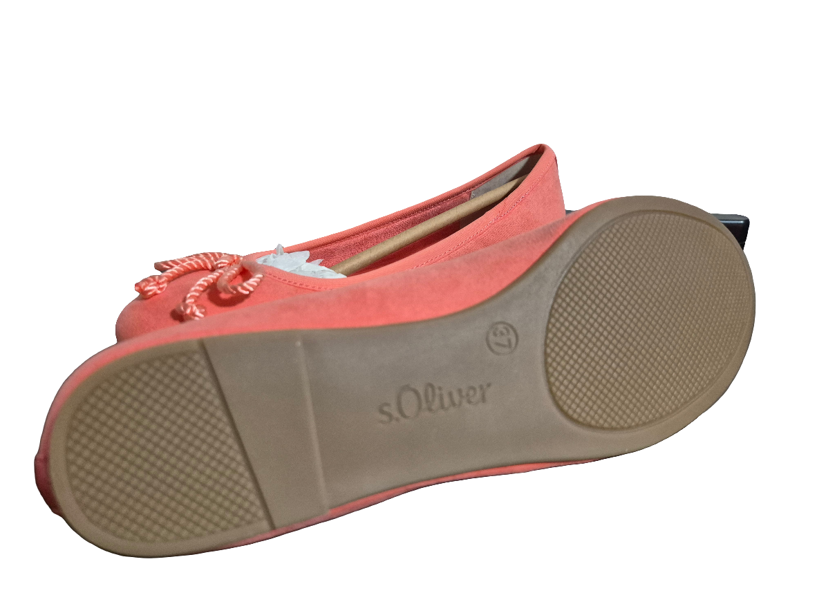 s.Oliver Ballerinas korallenfarbe Gr. 37