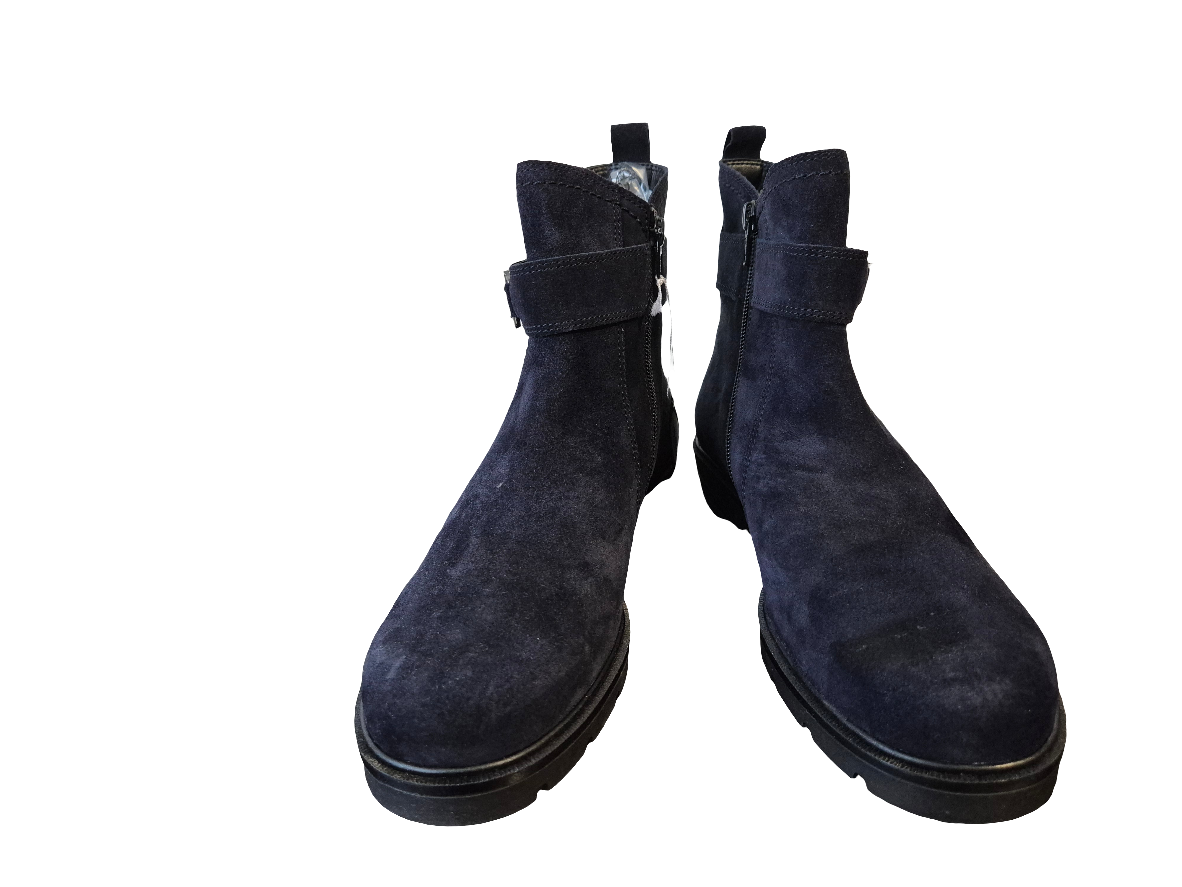 GABOR Chelsea Boots Stiefelette mit Zierkette schwarz Gr. 39