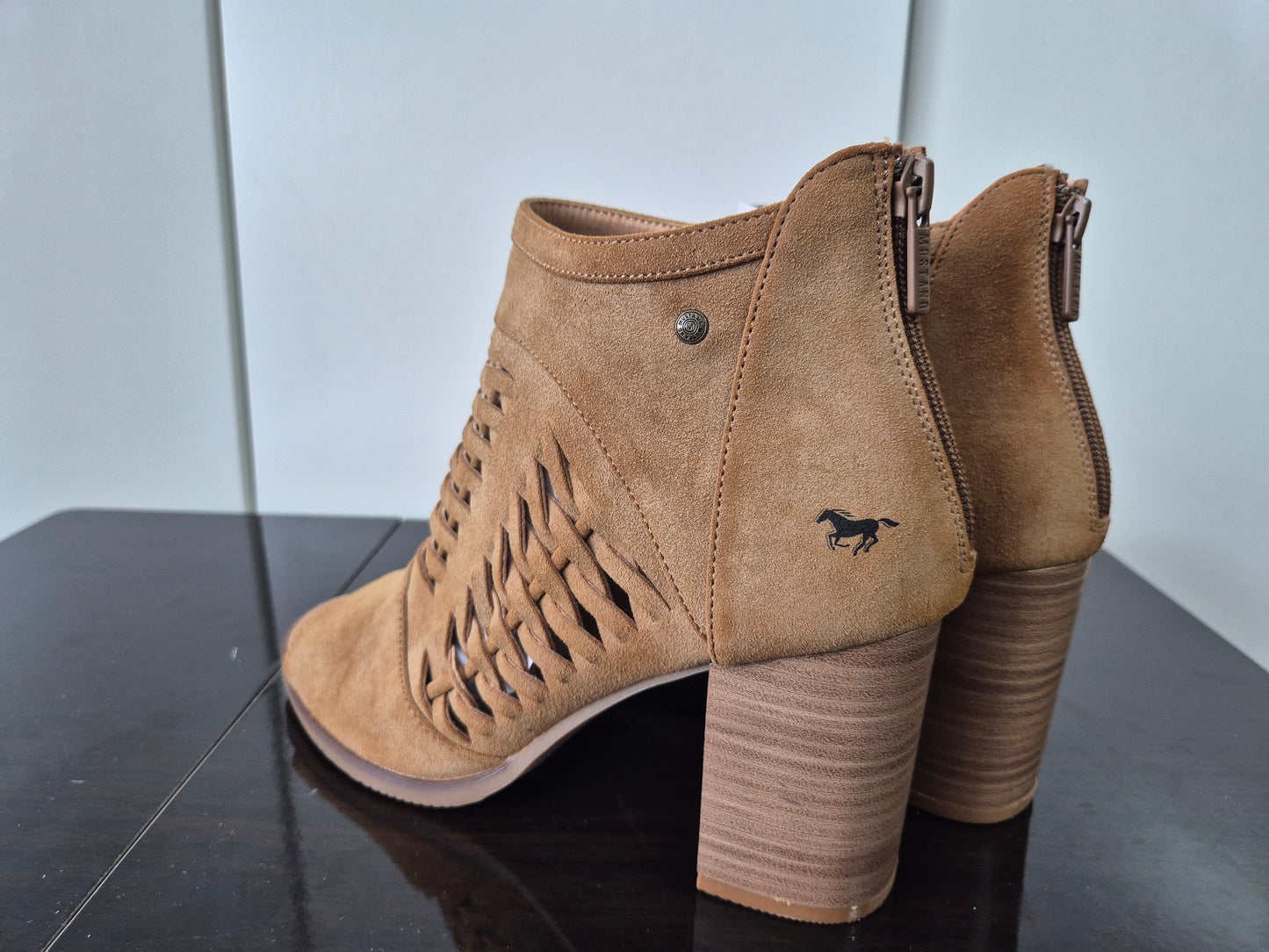 MUSTANG SHOES Sandalette Sommerschuh, Sandale, braun Gr. 40