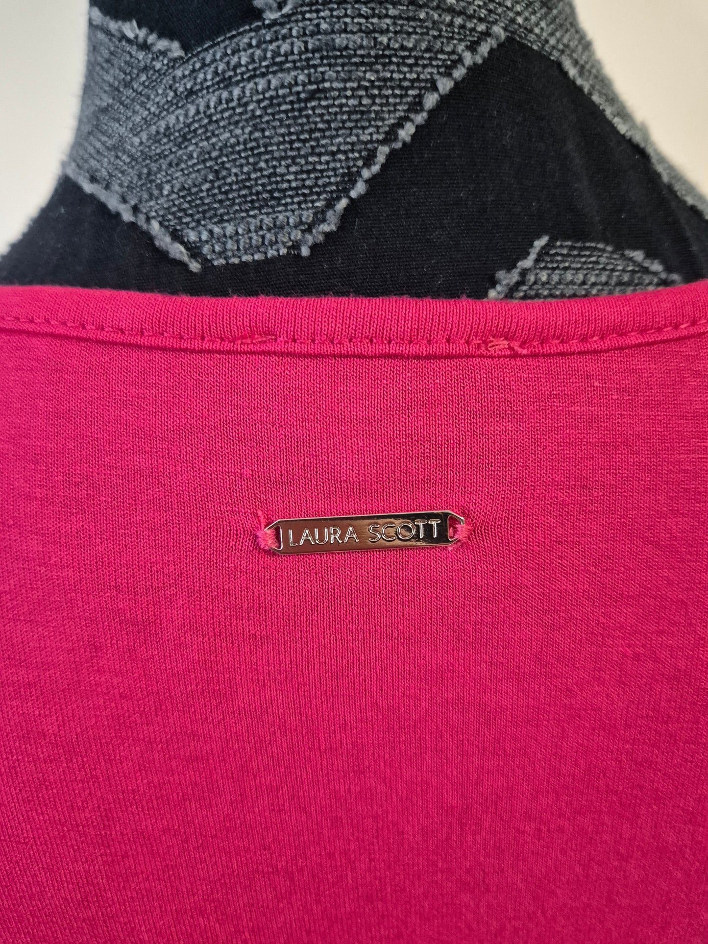 Laura Scott Spitzenshirt rosa