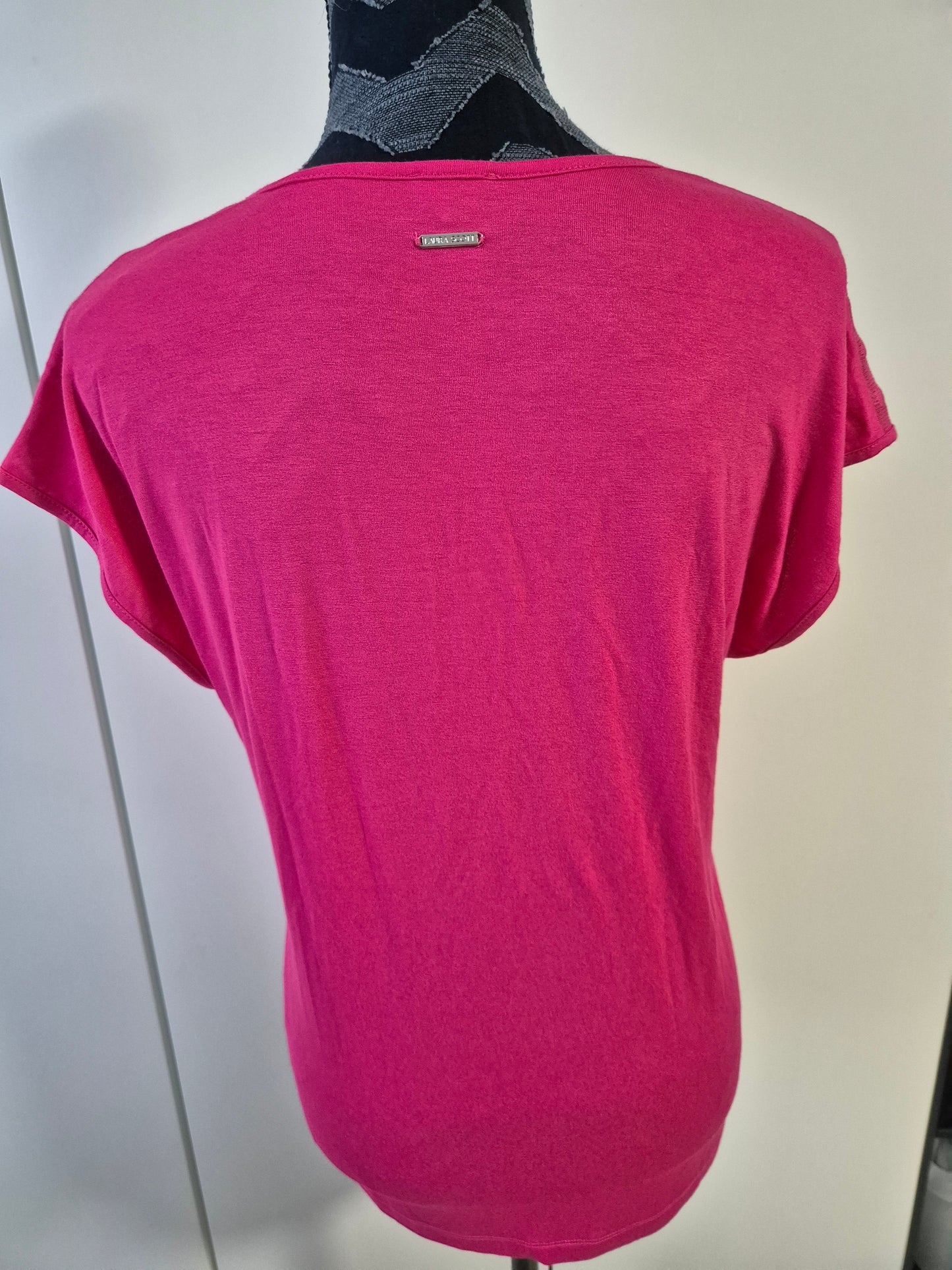 Laura Scott Spitzenshirt rosa