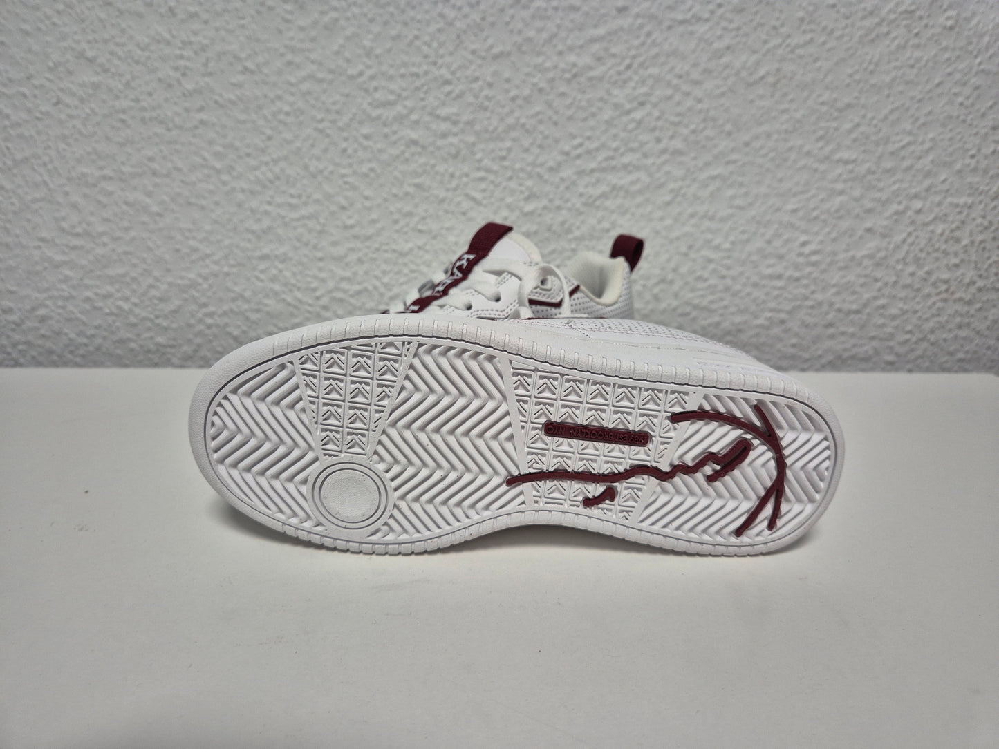 Karl Kani 89 TT Sneaker, weiß merlot, Gr. 36,5