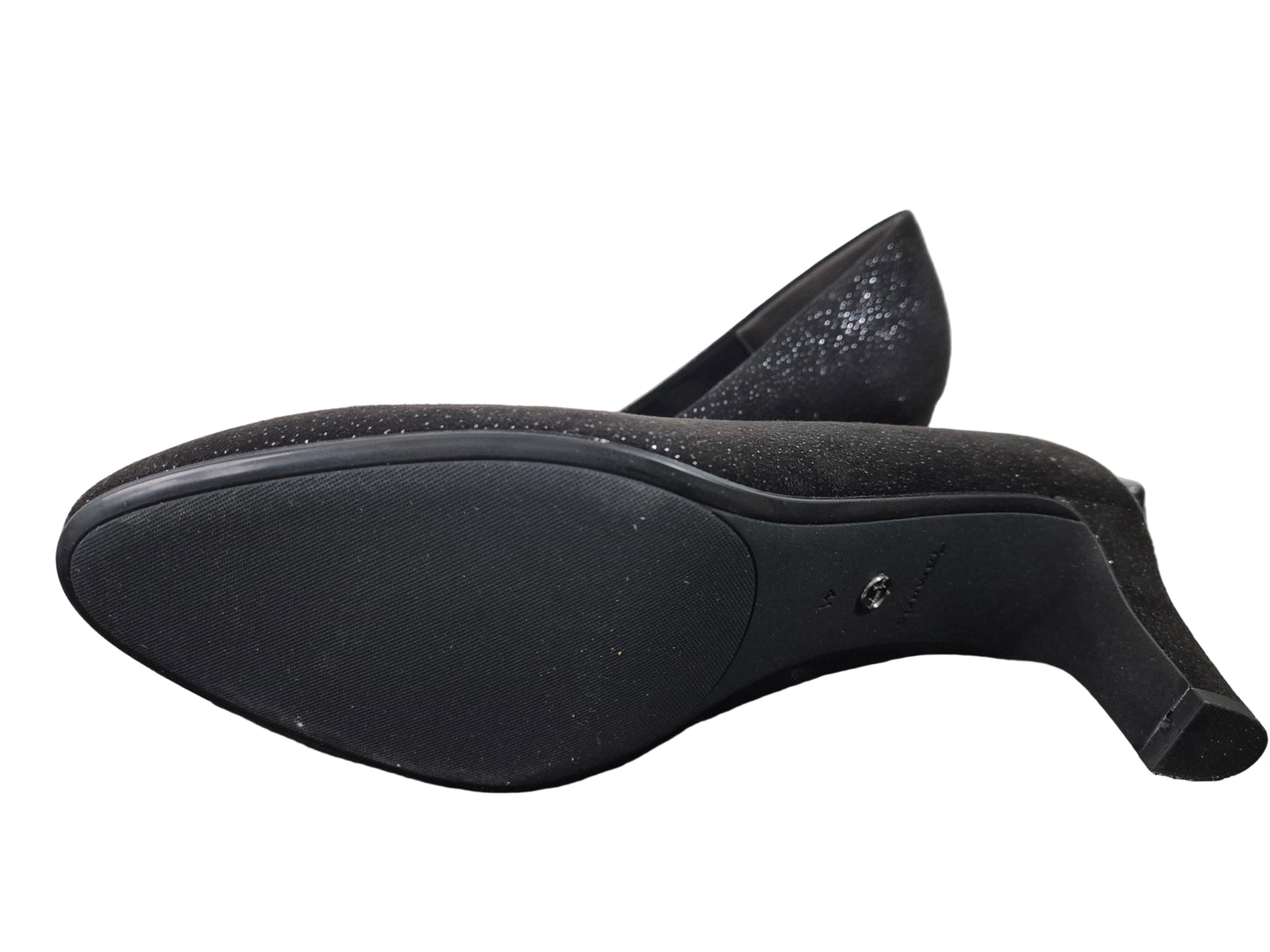 TAMARIS DAENERYS Pumps schwarz mit Glitzer Gr. 41