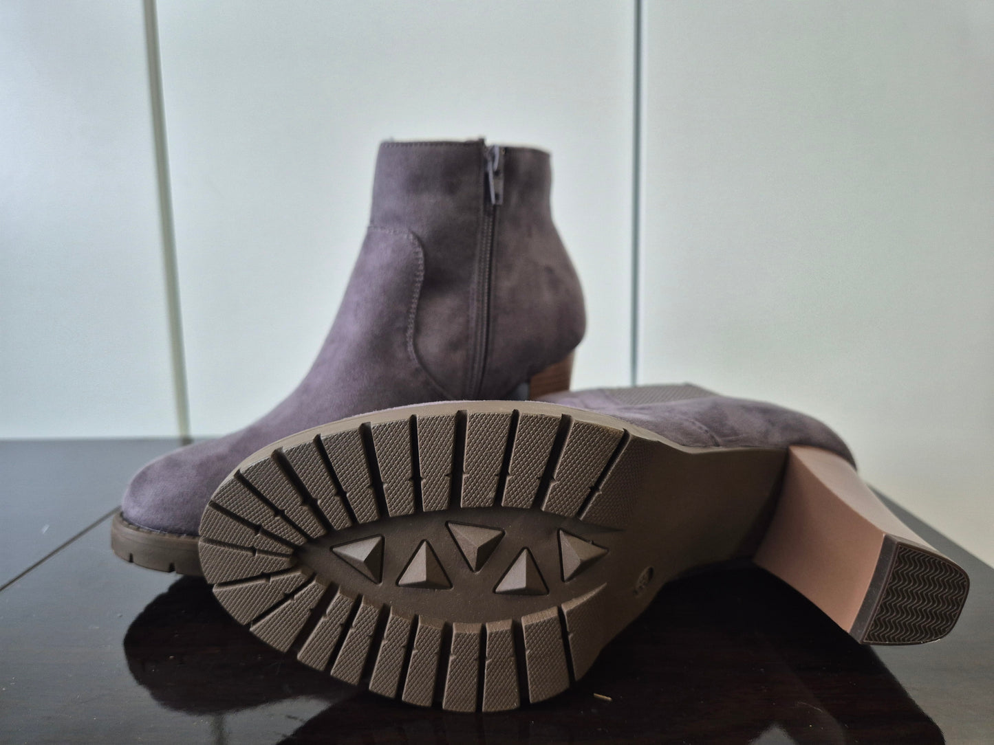 ANISTON Stiefelette Ankleboots grau Gr. 38