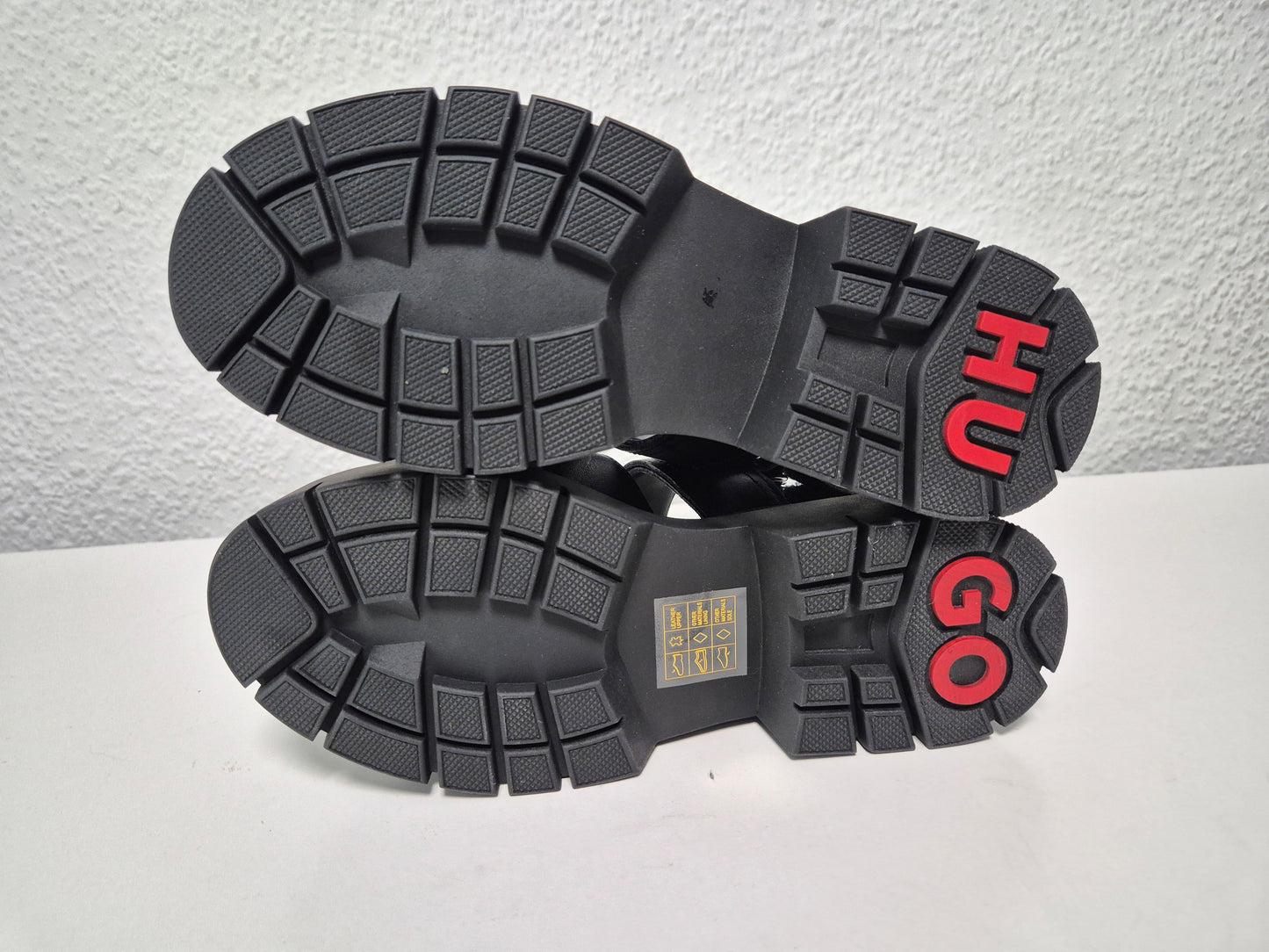 HUGO Kris Sandal Plateausandaletten schwarz Gr. 36