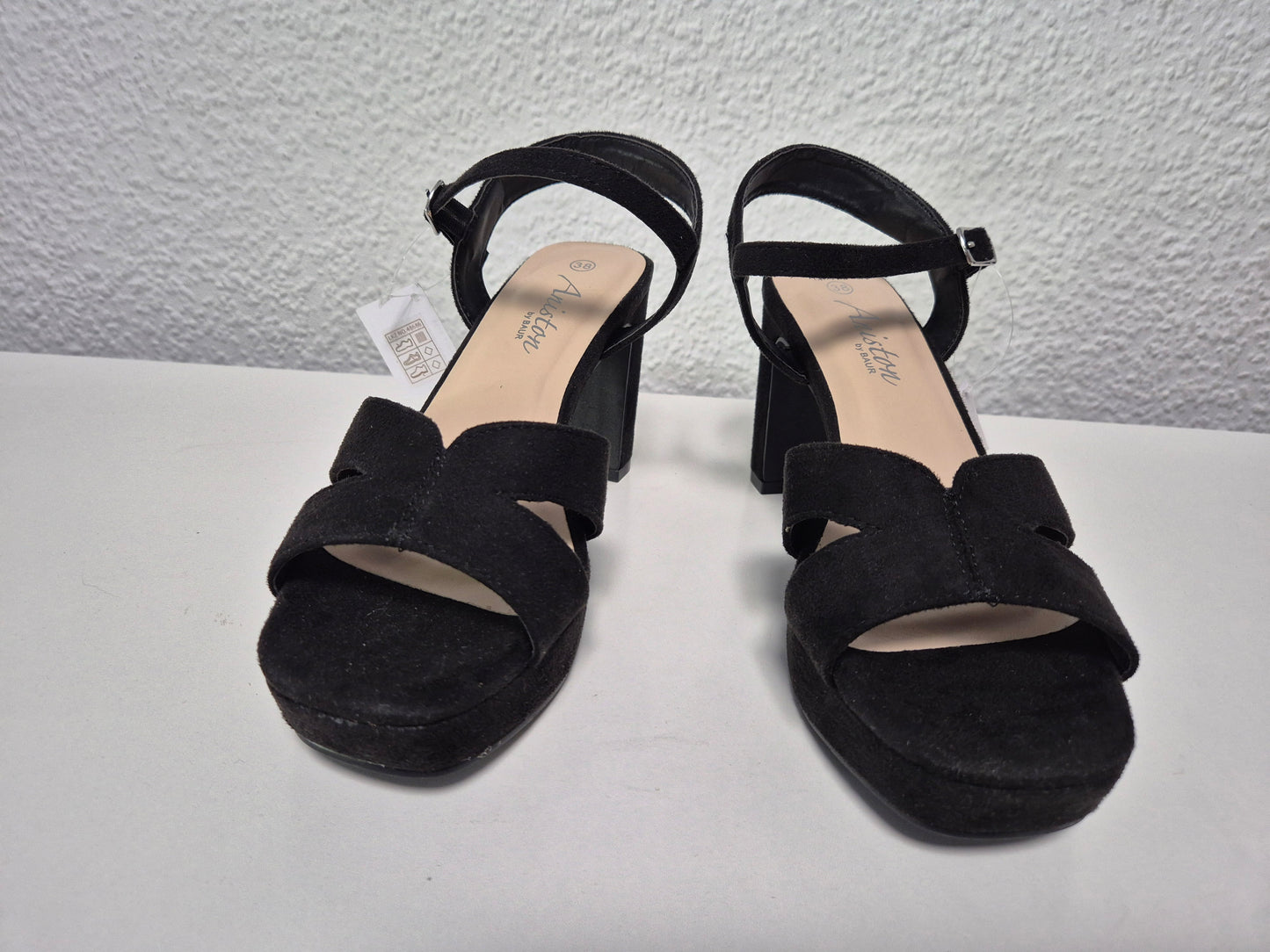 ANISTON SHOES High-Heel-Sandalette schwarz Gr. 38