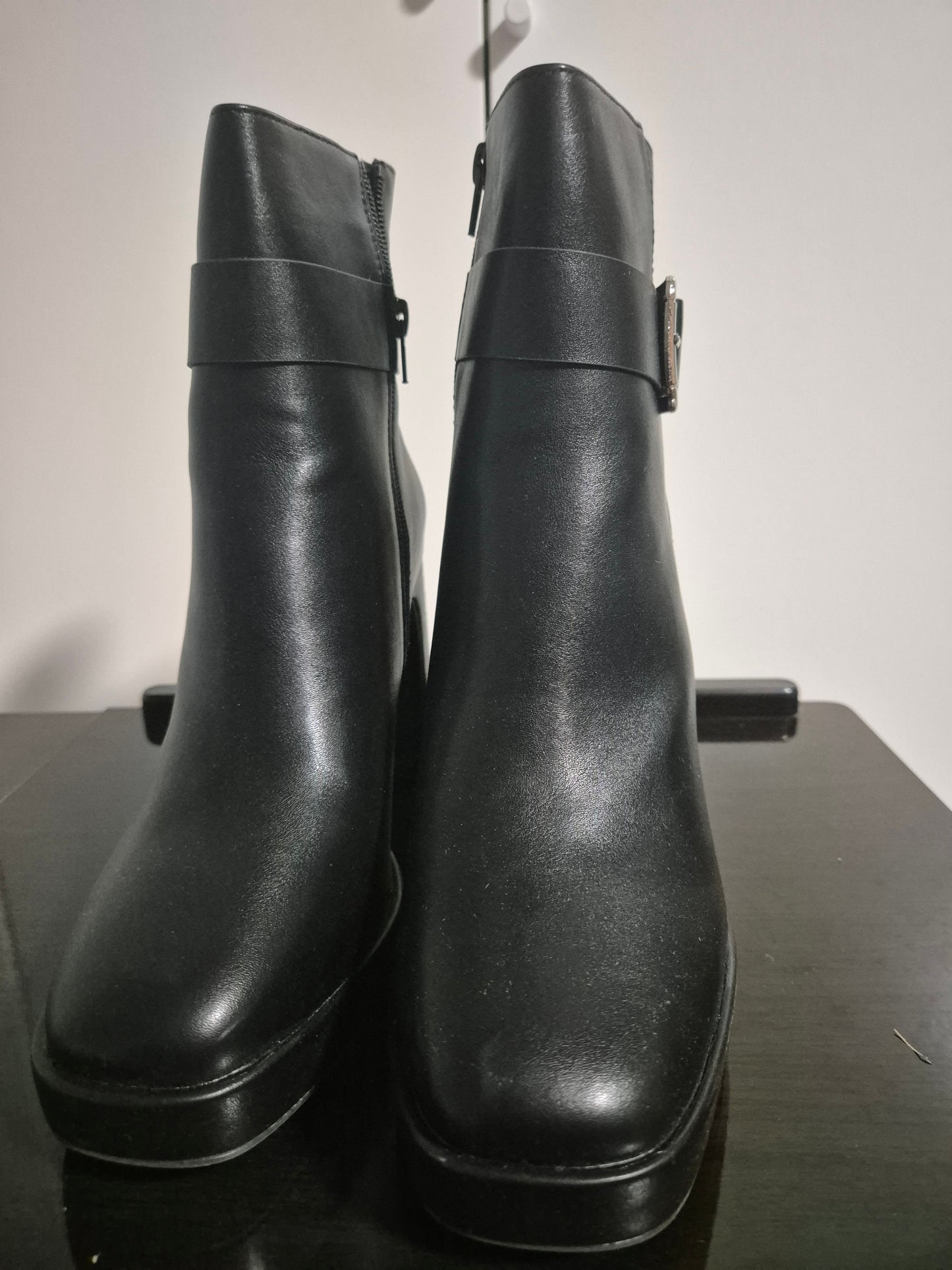 ANISTON SHOES Stiefelette mit Plateau schwarz Gr. 40