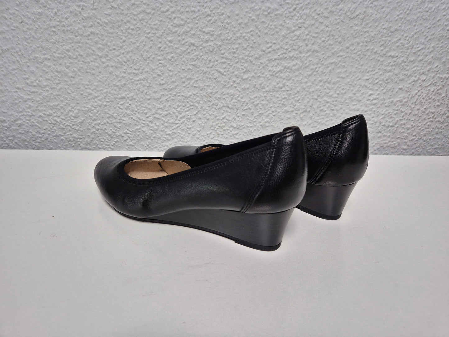 TAMARIS Pumps Keilpumps, Halbschuh, Schlupfschuh schwarz Gr. 38