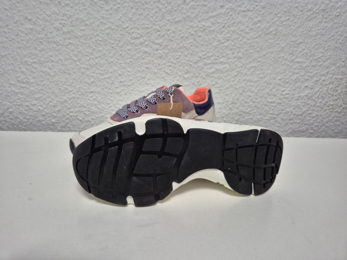 HUB Sneaker Rock L59 Terry weiß violett schwarz, Gr. 36