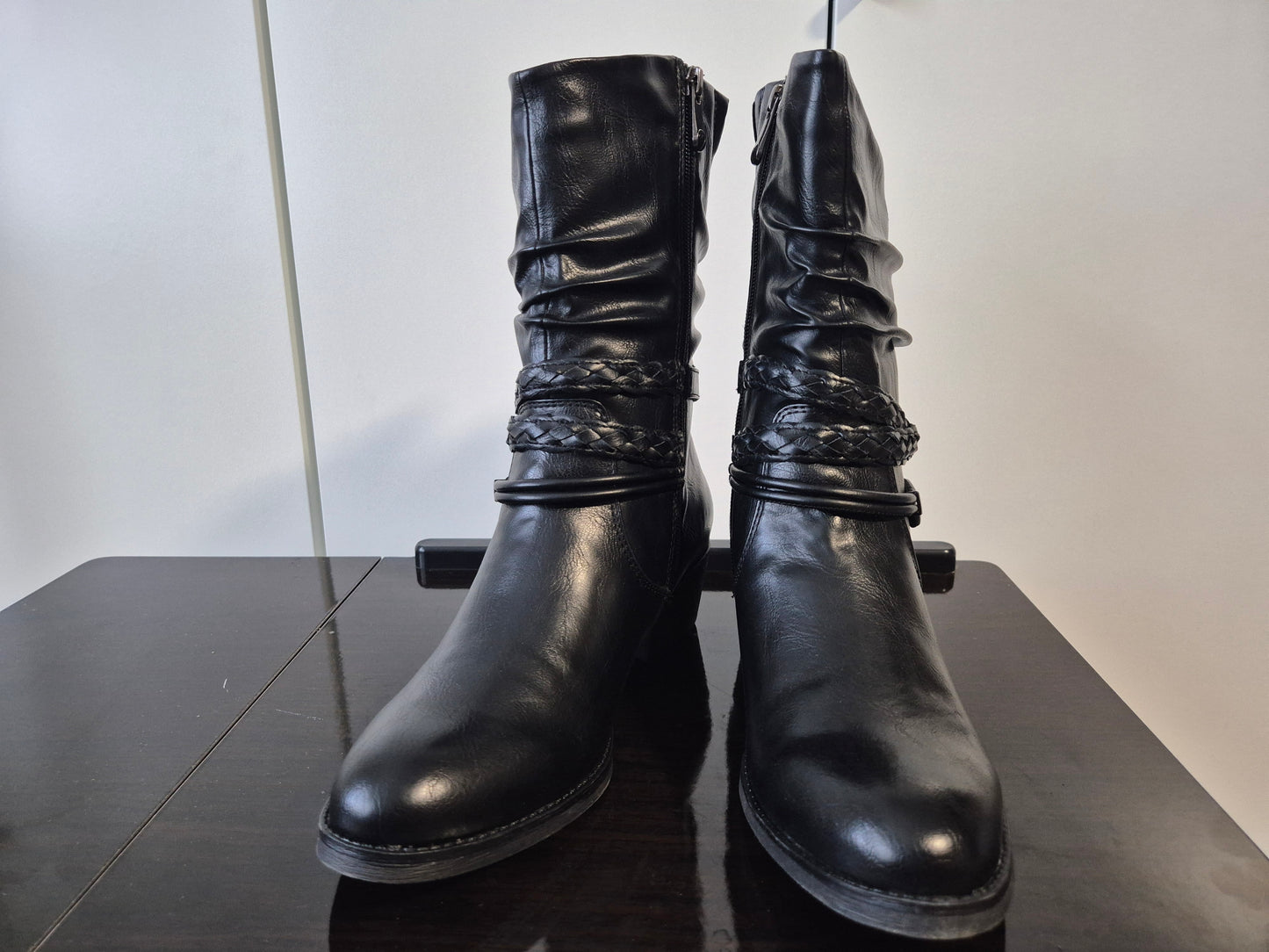 MARCO TOZZI Cowboy Stiefelette schwarz Gr. 40