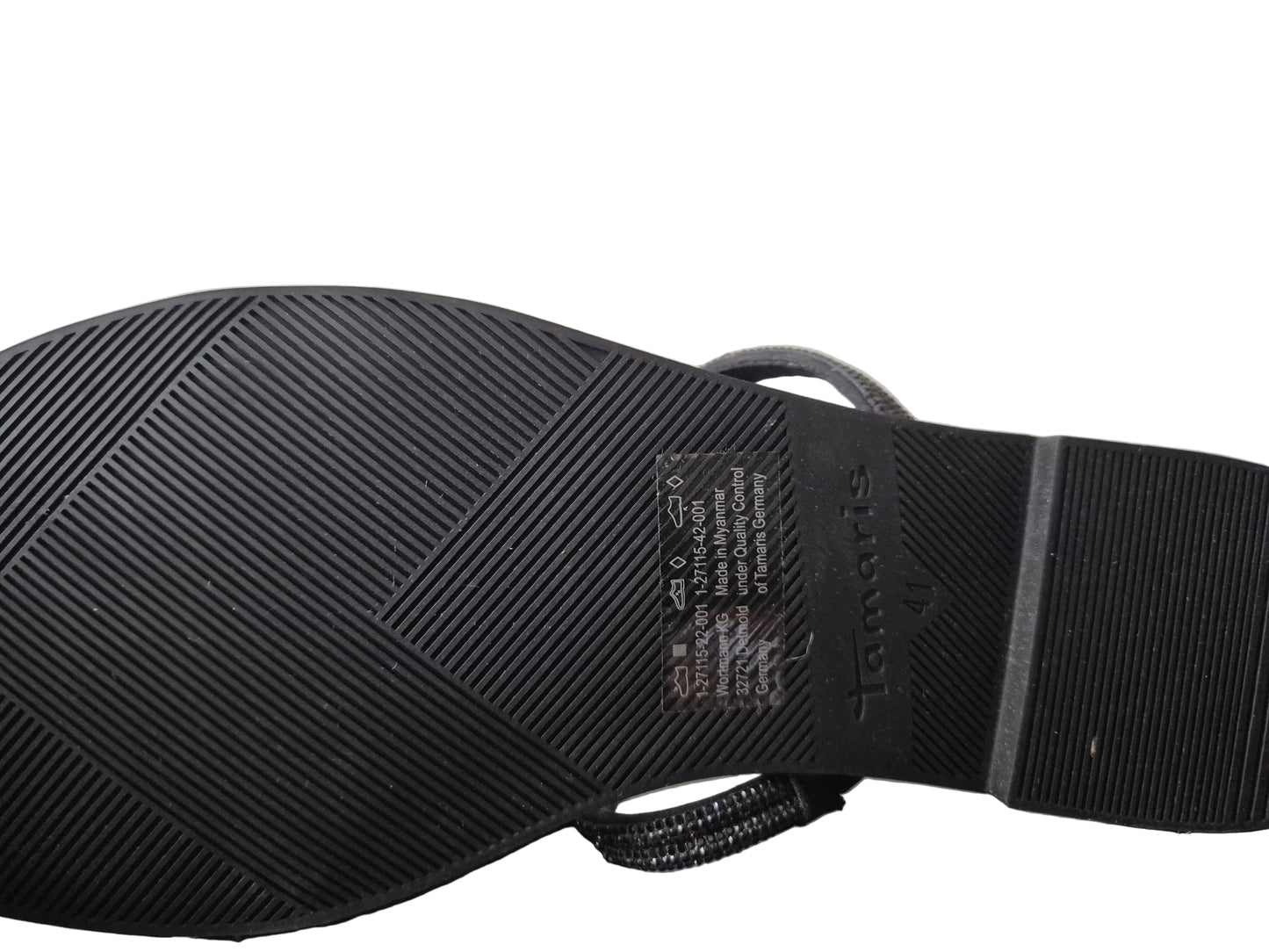 Tamaris Sandale schwarz Gr. 41