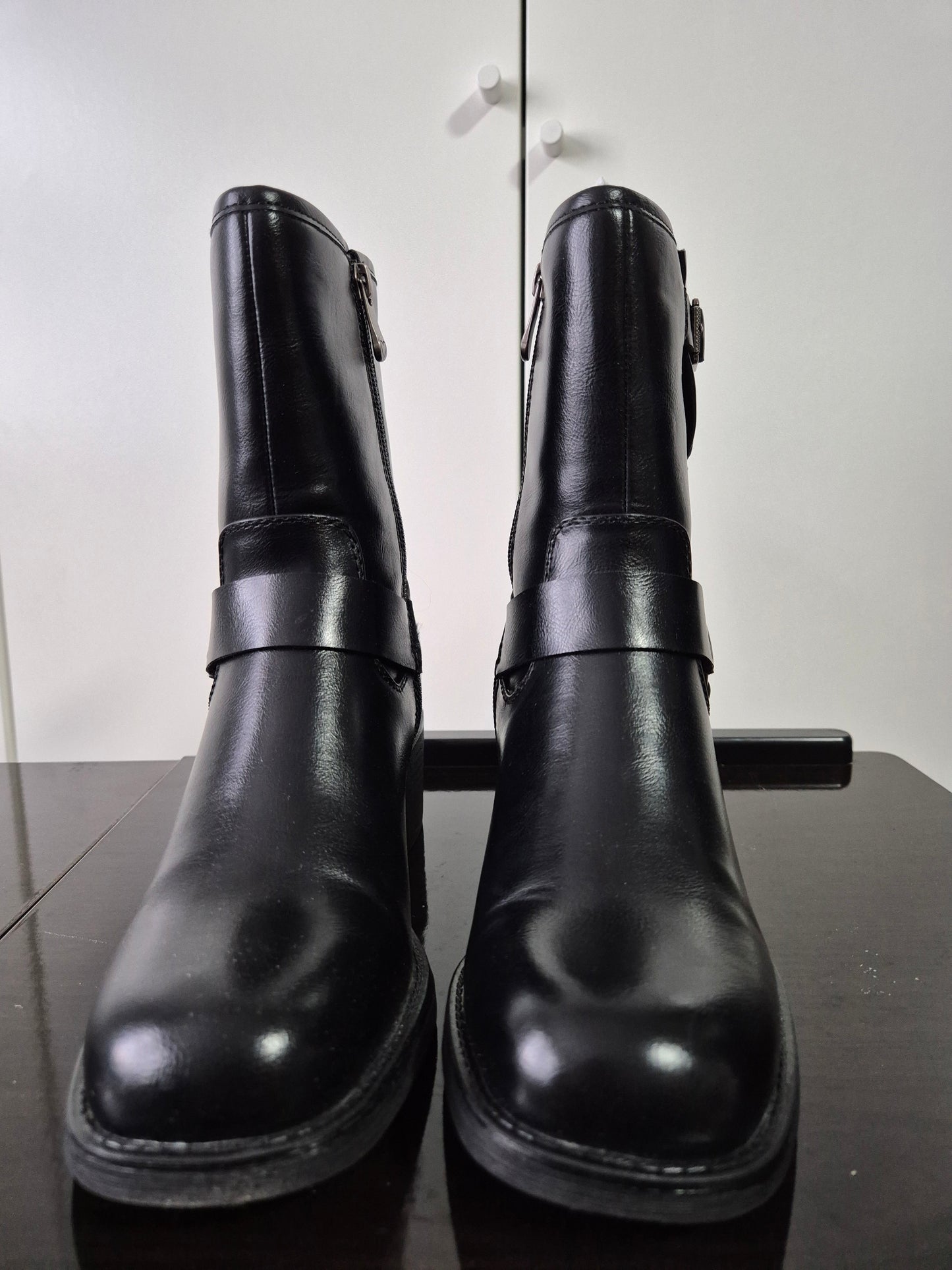 Marco Tozzi Broti Bikerboots schwarz Gr. 38