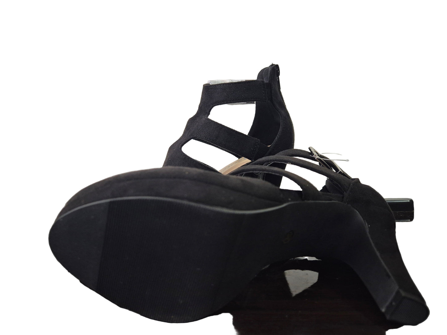 ANISTON SHOES Sandalette Sandale, Sommerschuh, Abendschuh schwarz Gr. 38