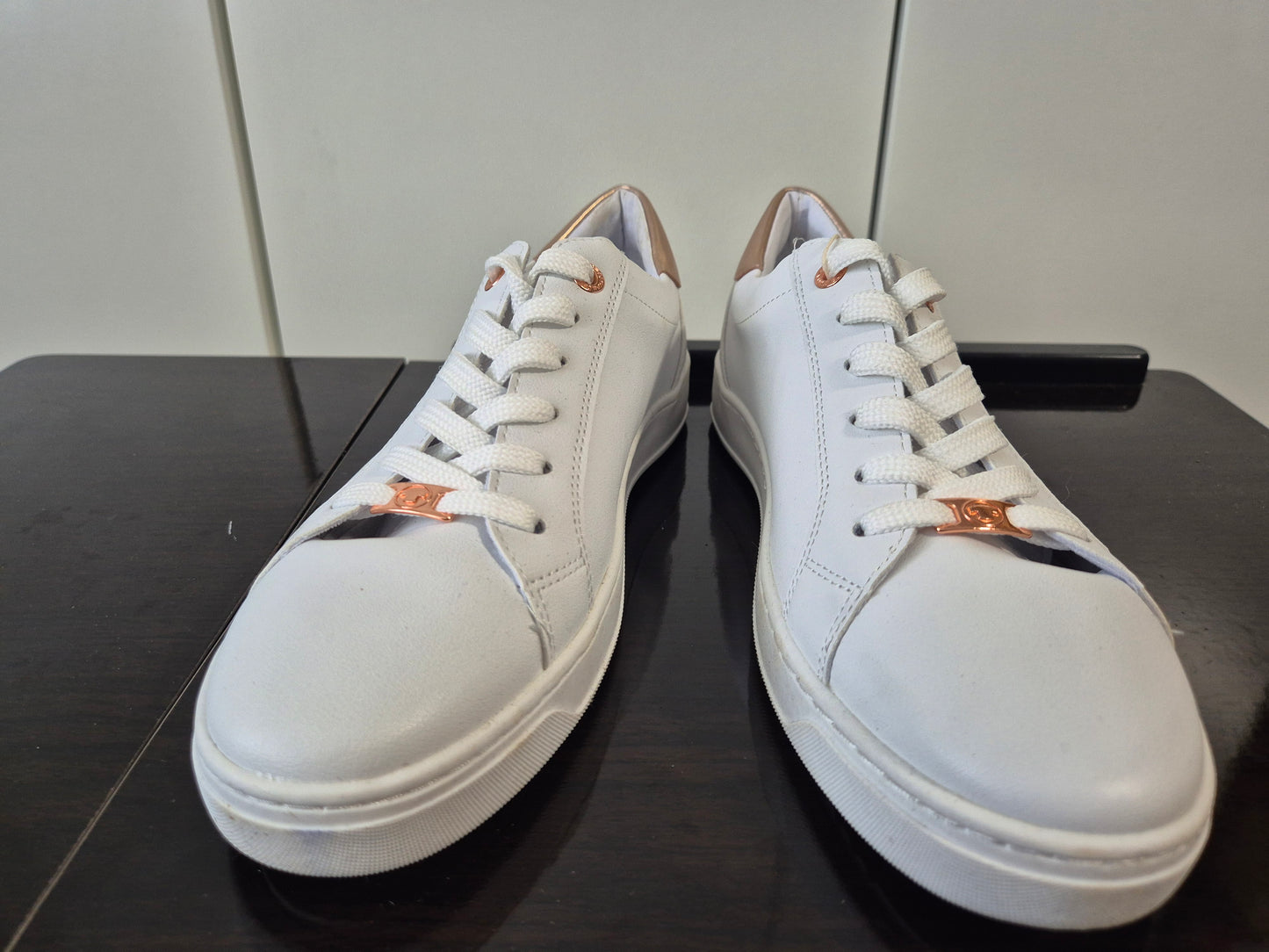 TOM TAILOR Ellen Plateau Sneaker weiß-rosa Gr. 42