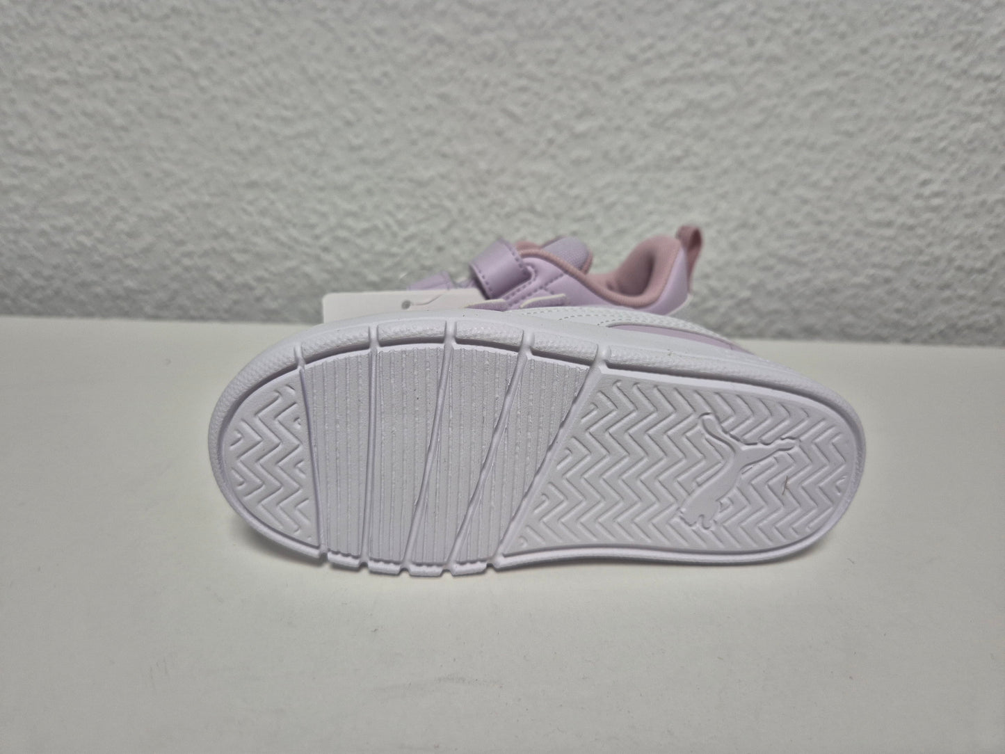 PUMA COURTFLEX V3 V INF Sneaker rosa-weiß Gr. 25