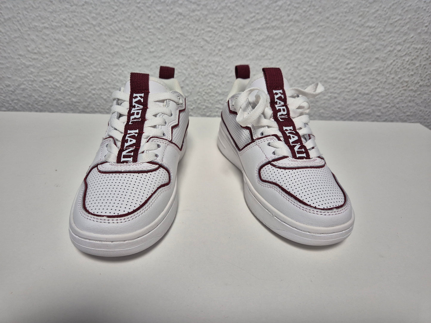 Karl Kani 89 TT Sneaker, weiß merlot, Gr. 36,5