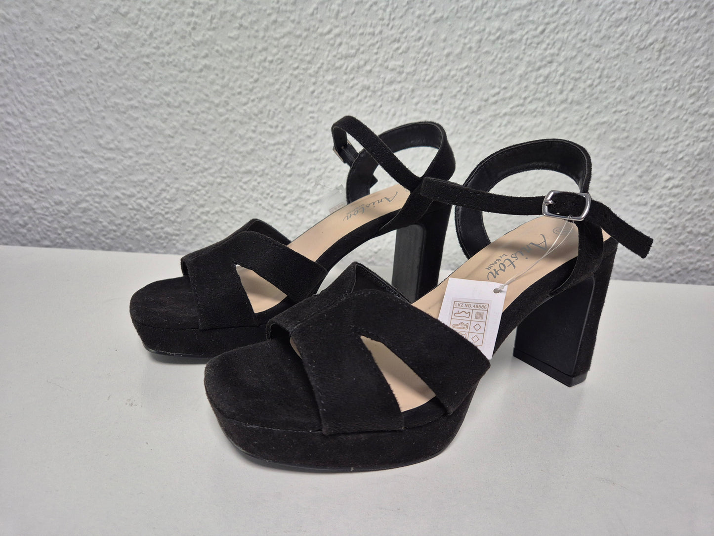 ANISTON SHOES High-Heel-Sandalette schwarz Gr. 38