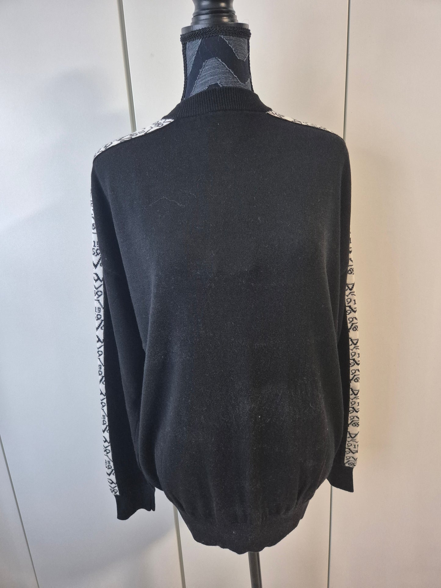 19V69 Italia Pullover "Felipe" schwarz Gr. L