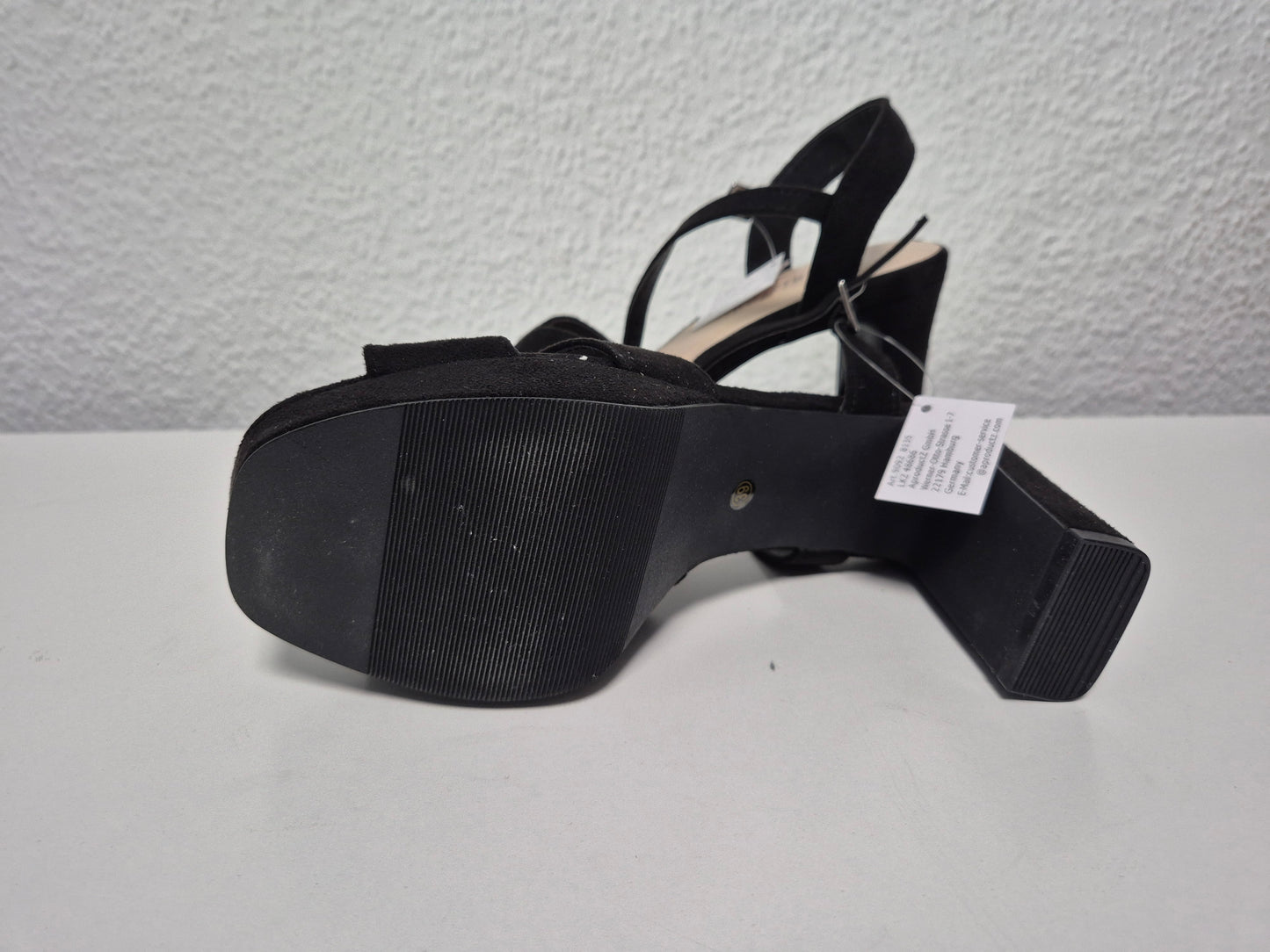 ANISTON SHOES High-Heel-Sandalette schwarz Gr. 39