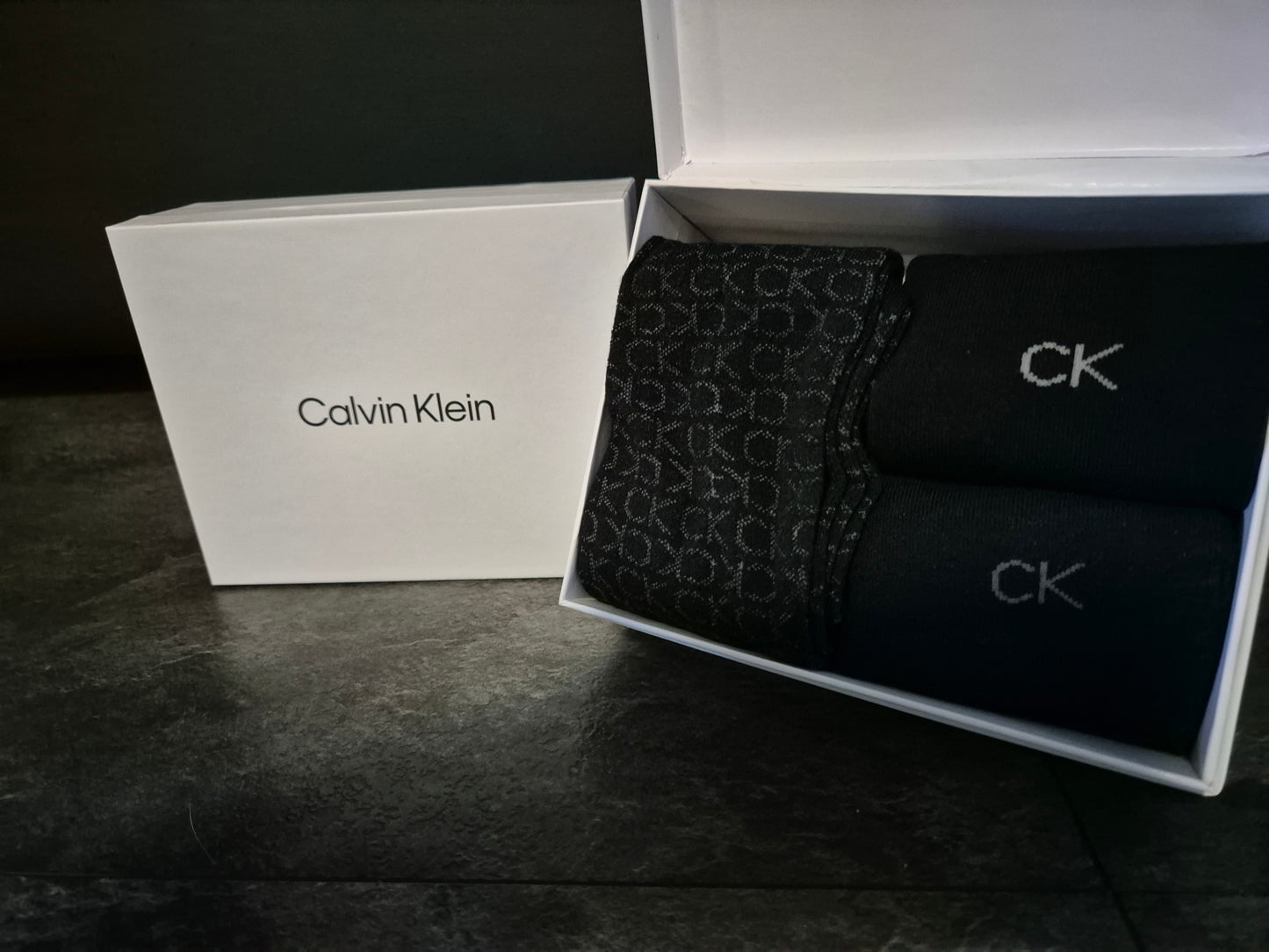 Calvin Klein Socken 3er Set Einheitsgröße - schwarz