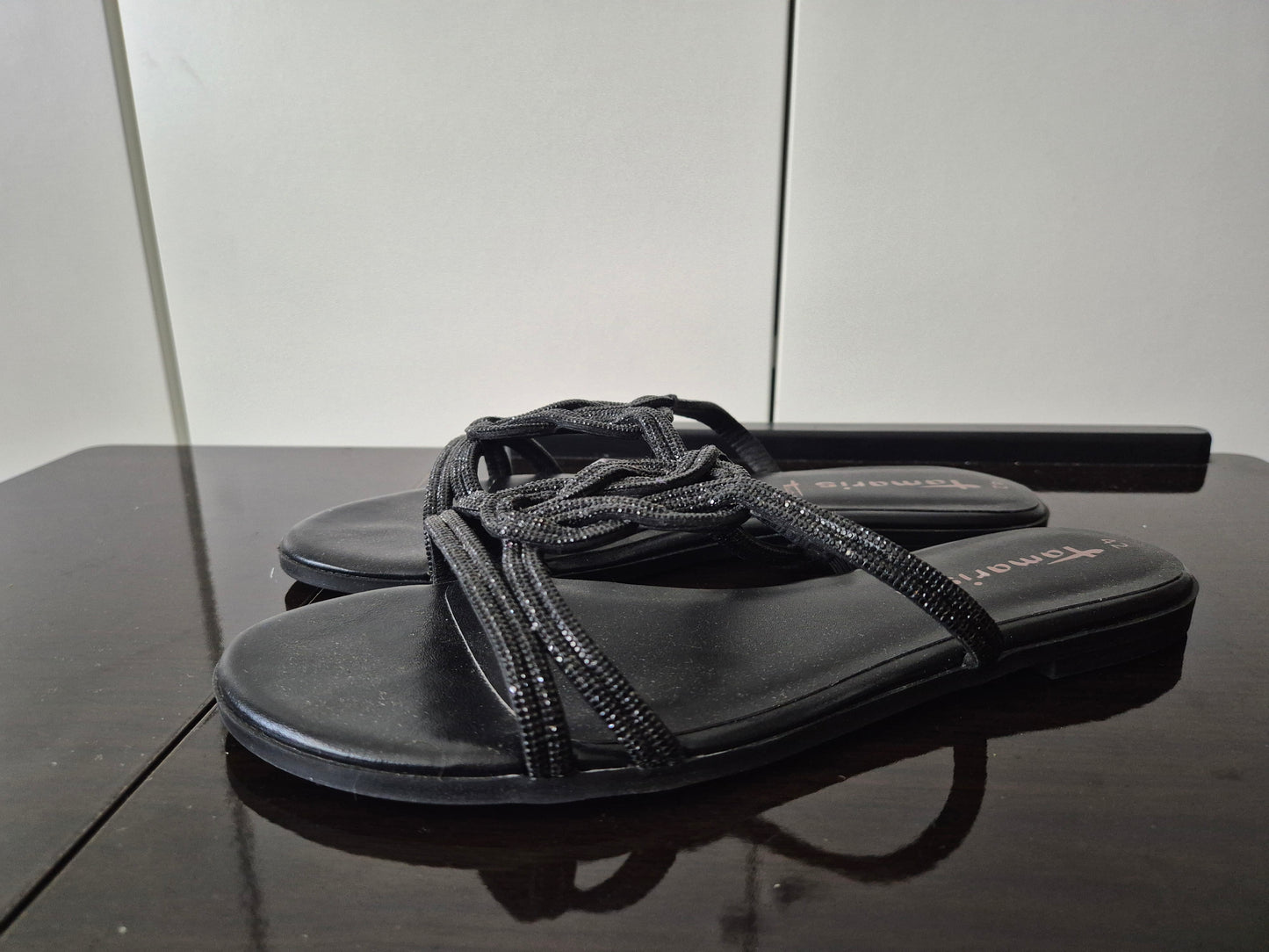 Tamaris Sandale schwarz Gr. 42