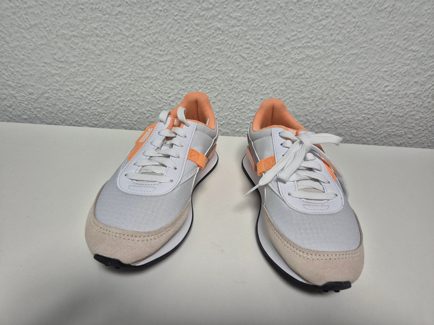 PUMA Future Rider Play On Sneaker weiß-grau-orange Gr. 37