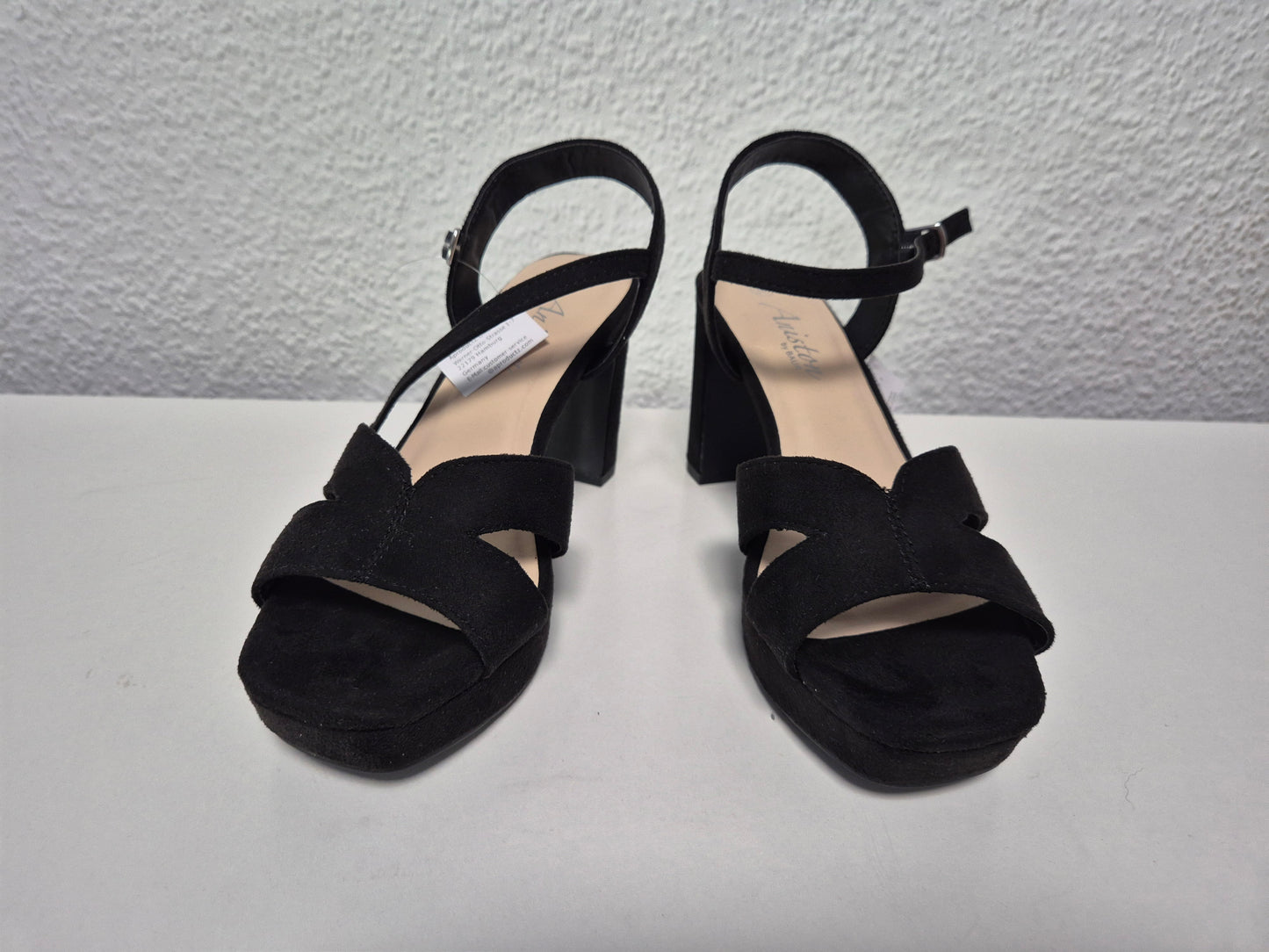 ANISTON SHOES High-Heel-Sandalette schwarz Gr. 39