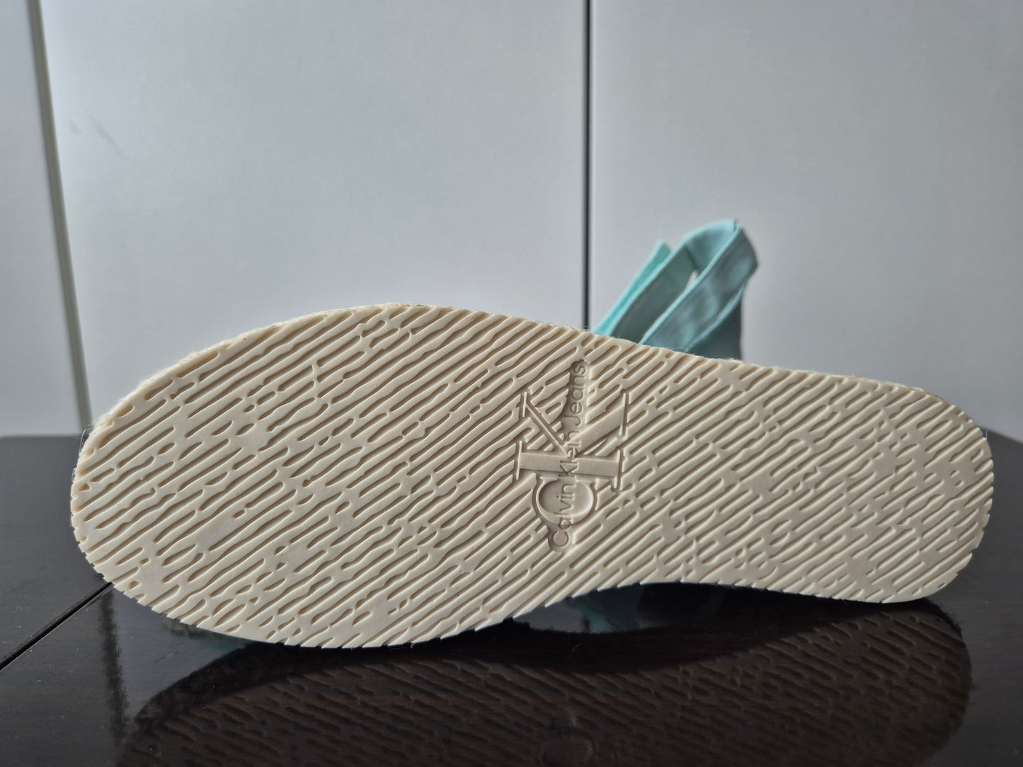 Calvin Klein Jeans Espadrilles Pastellblau Gr. 37