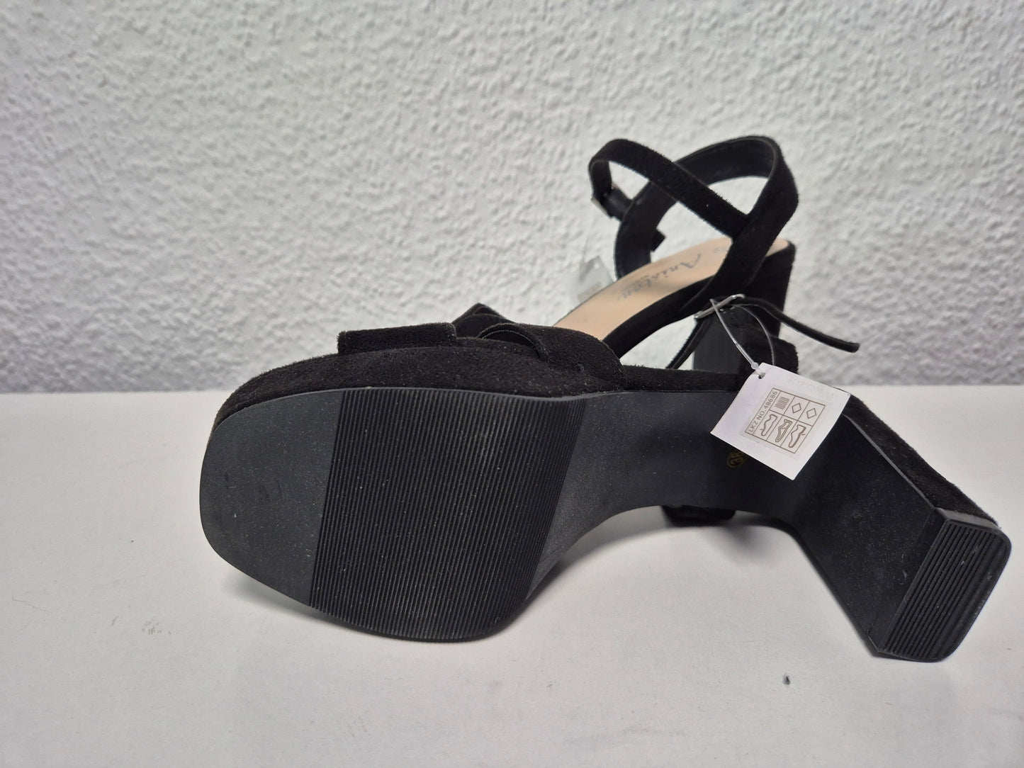 ANISTON SHOES High-Heel-Sandalette schwarz Gr. 38