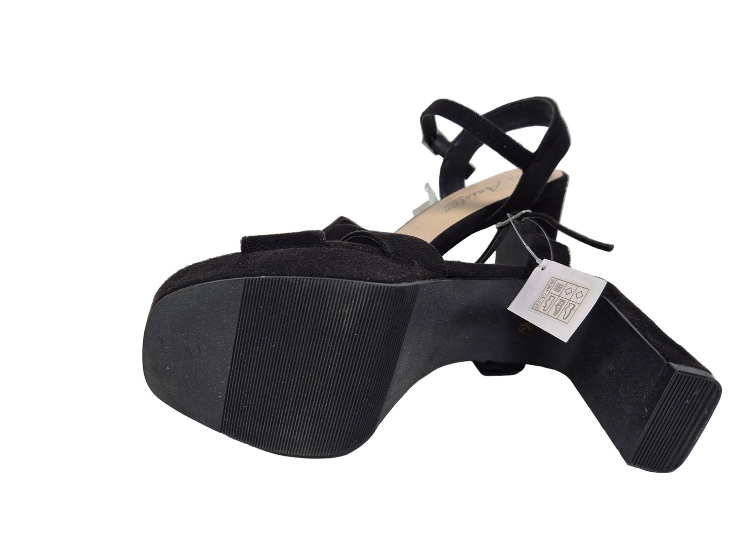 ANISTON SHOES High-Heel-Sandalette schwarz Gr. 38