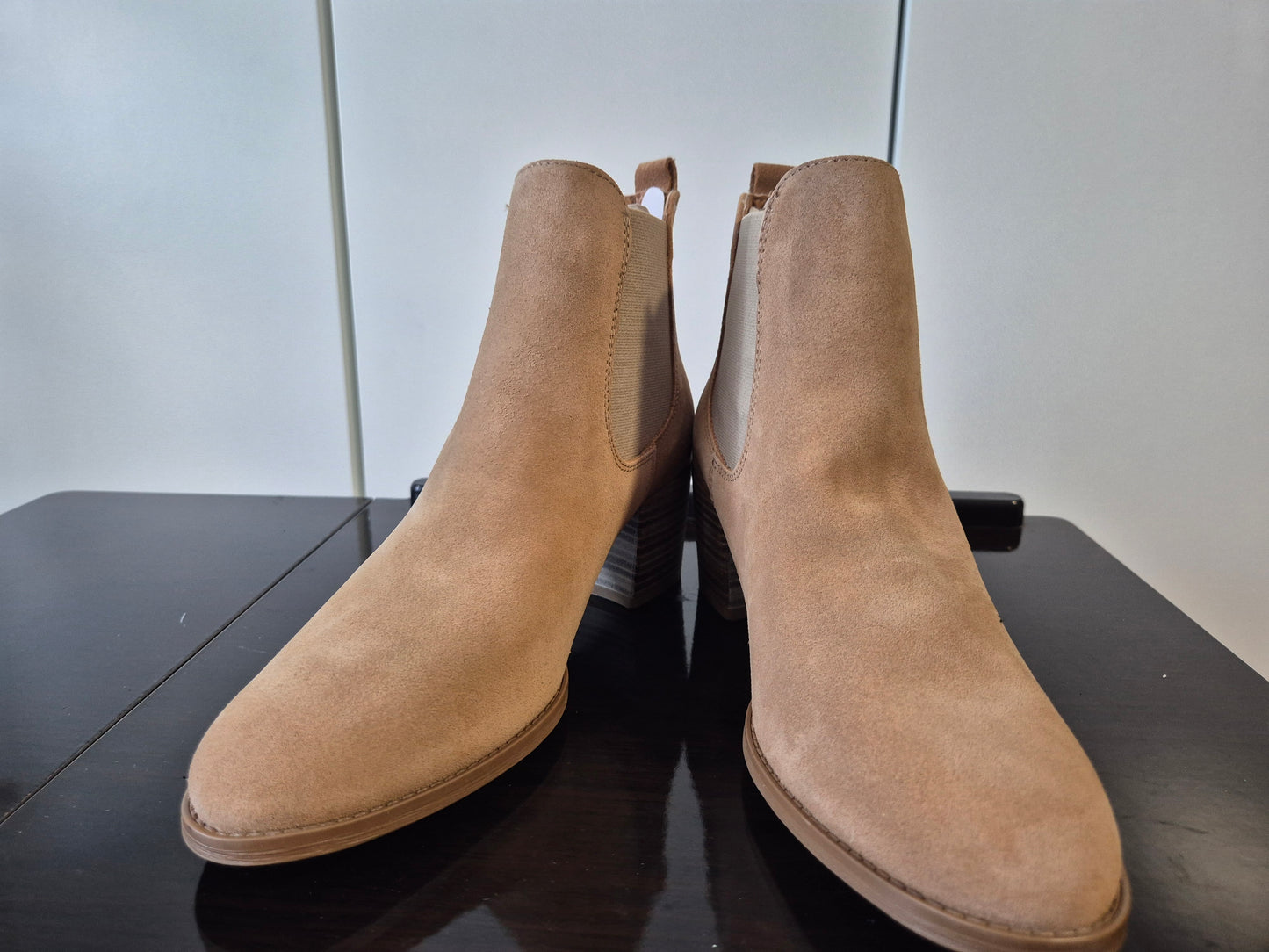 TAMARIS Chelsea Boots Cowboy Stiefelette beige