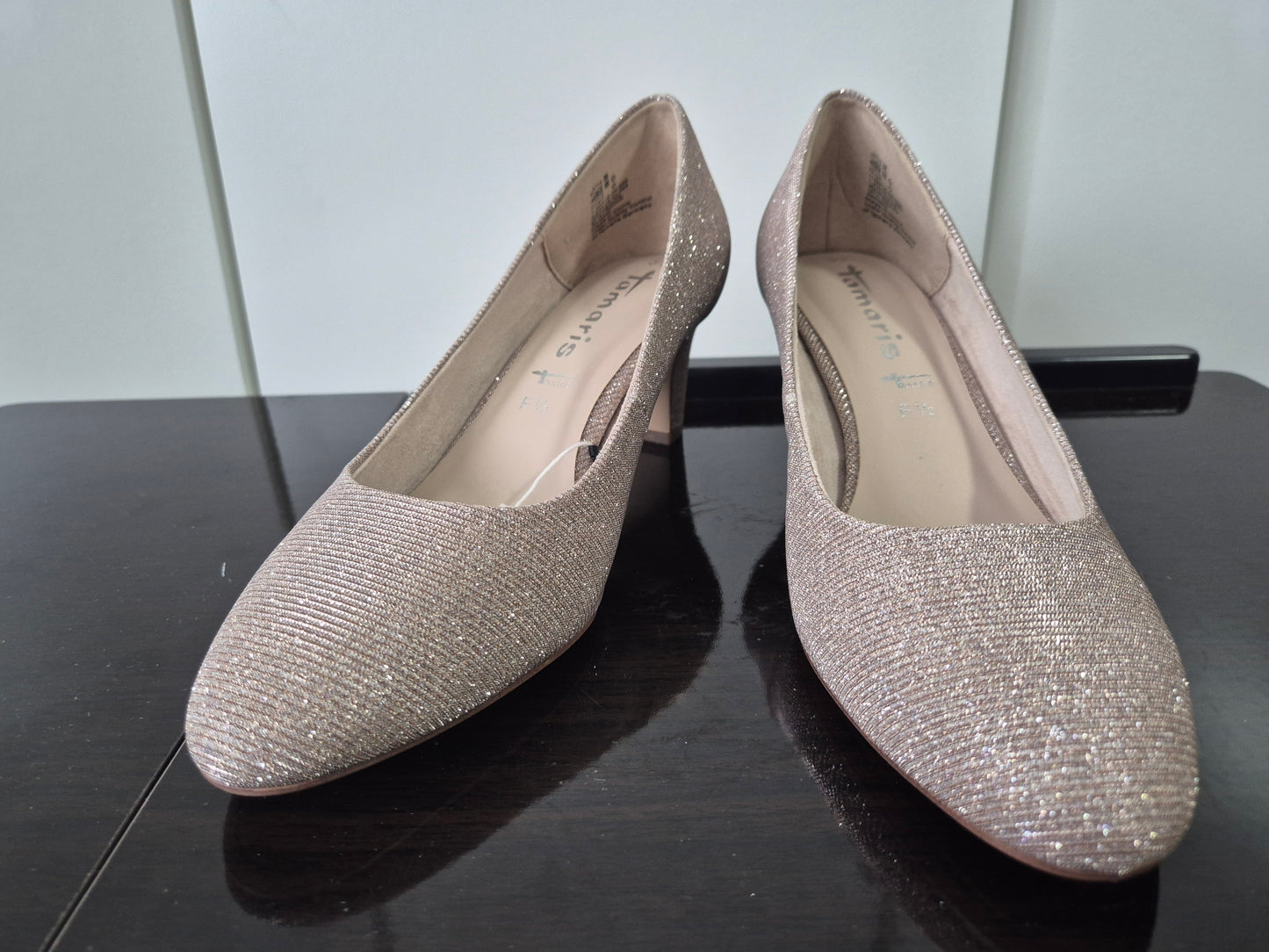 Tamaris Pumps in rosé Gr. 39