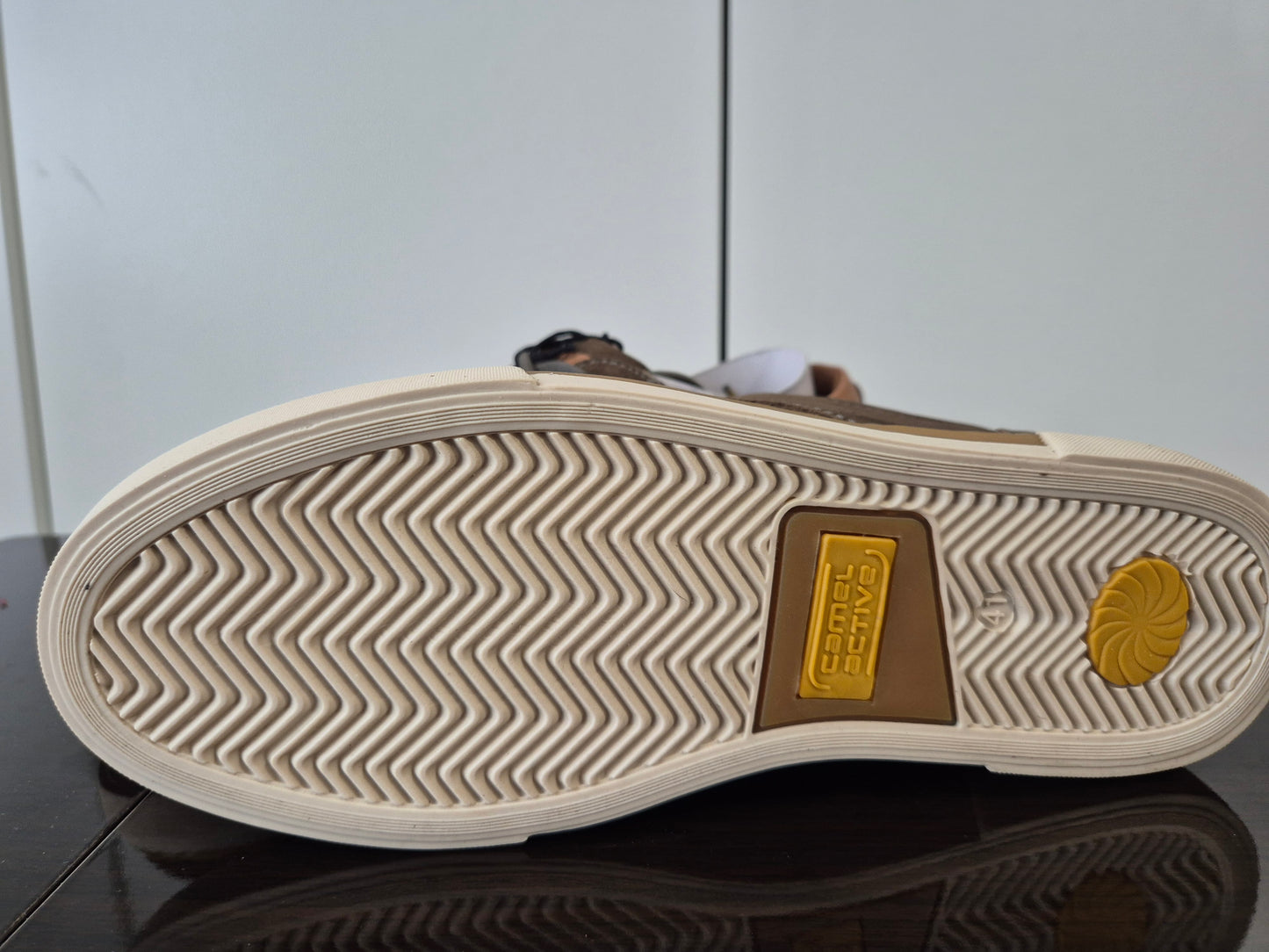 CAMEL ACTIVE Business Sneaker mit Schnürung braun Gr. 41