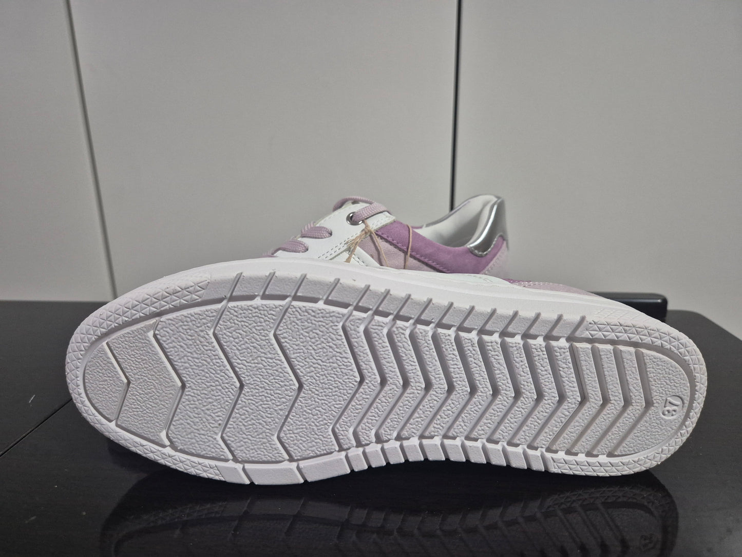 MARCO TOZZI Plateausneaker Halbschuh weiß-rosa Gr. 37