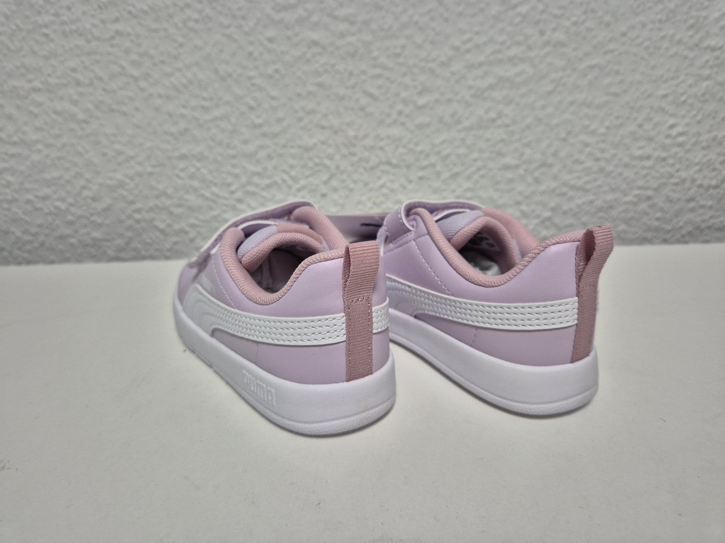 PUMA COURTFLEX V3 V INF Sneaker rosa-weiß Gr. 25