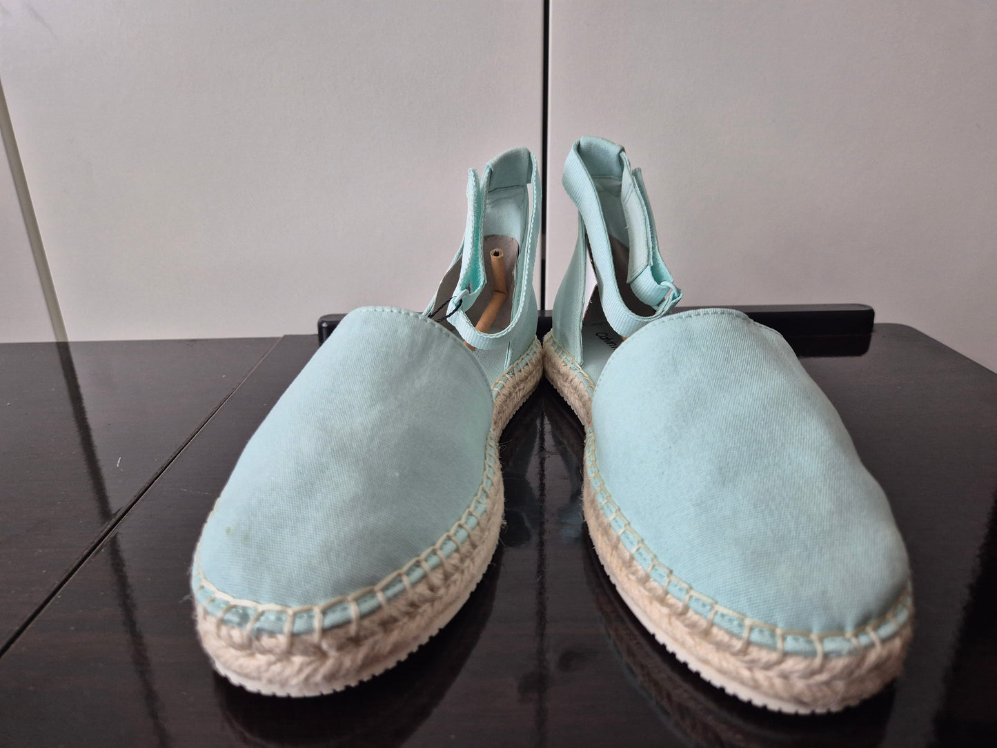 Calvin Klein Jeans Espadrilles Pastellblau Gr. 37