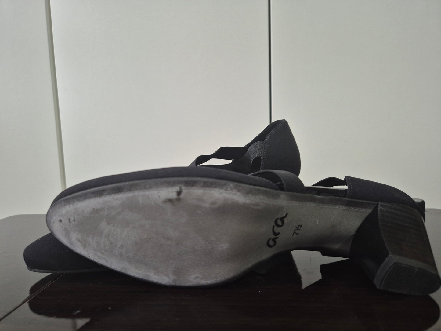 ARA TOULOUSE Spangenpumps schwarz Gr. 41 (UK7,5)