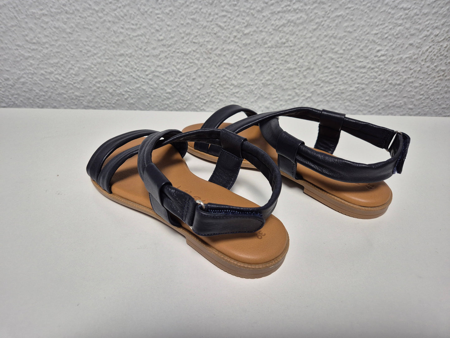 TAMARIS Riemchensandale Sommerschuh, Sandalette mit Klett schwarz Gr. 39