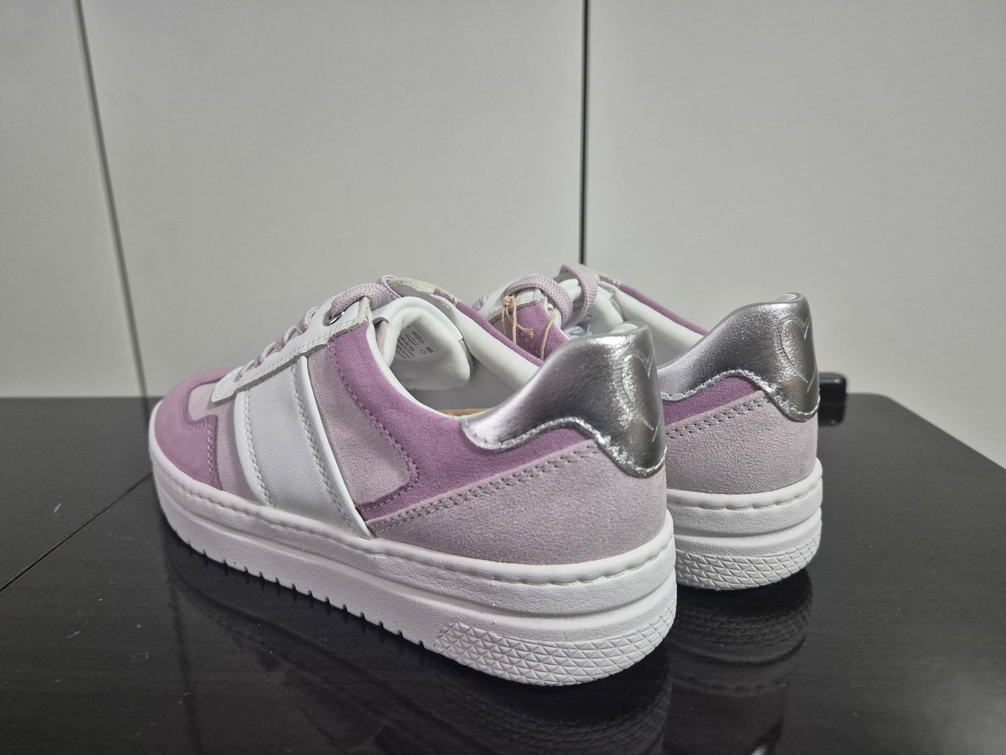 MARCO TOZZI Plateausneaker Halbschuh weiß-rosa Gr. 37