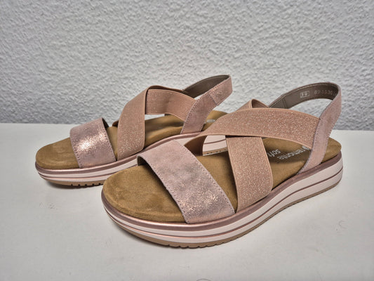 REMONTE Sandale D1J50-31, rosé, Gr. 39