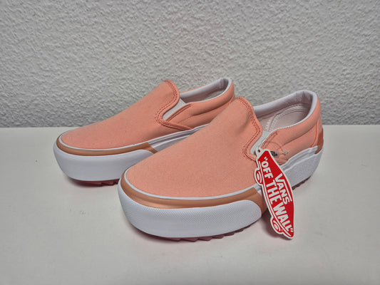 VANS Damen Classic Slip-On S Slipper, Rosa-Lachs, Gr. 38
