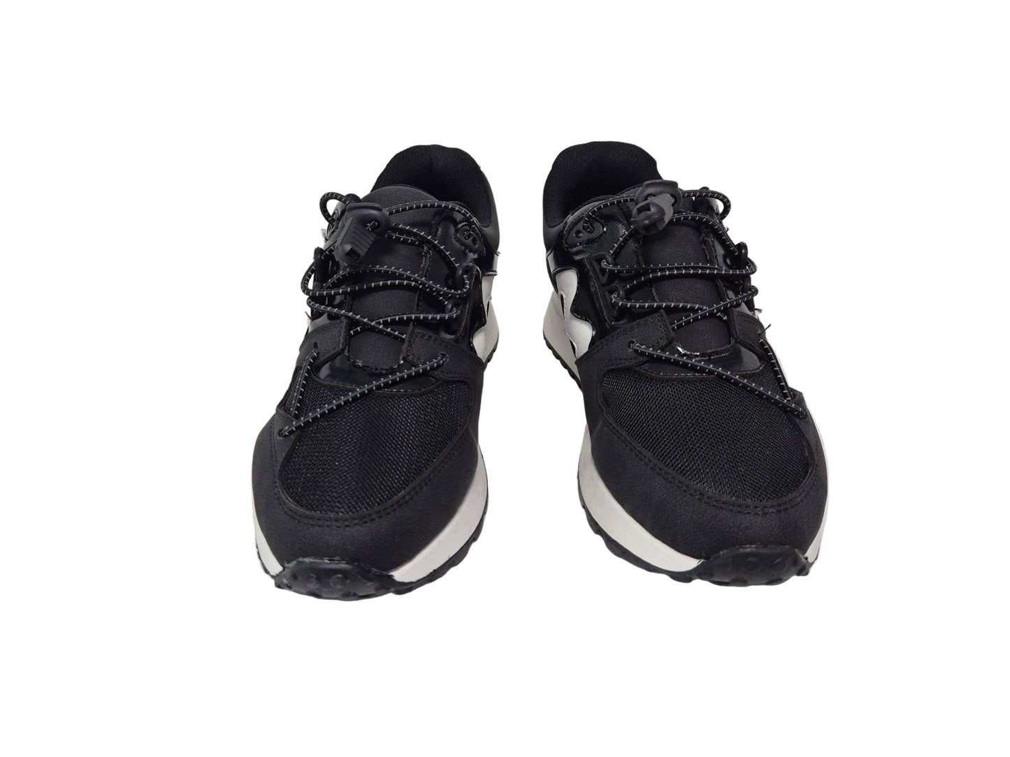 sheego Sneaker, schwarz-weiß, Gr. 37