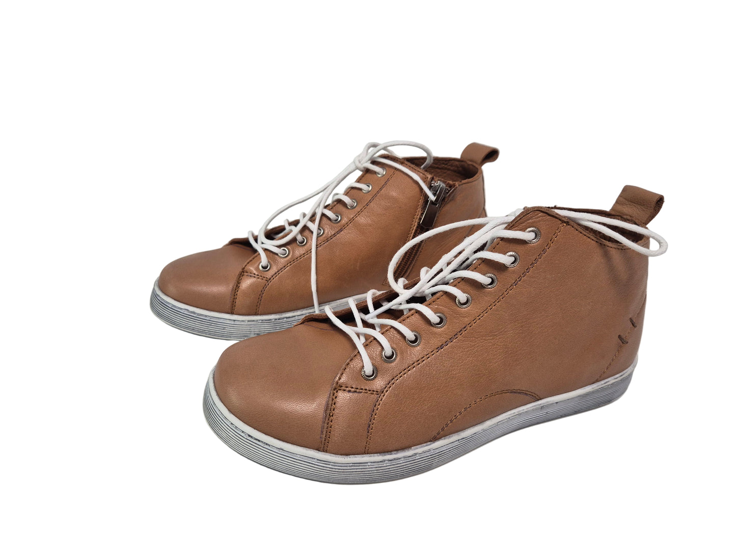 Heine Sneaker Nappaleder, camel, Gr. 36