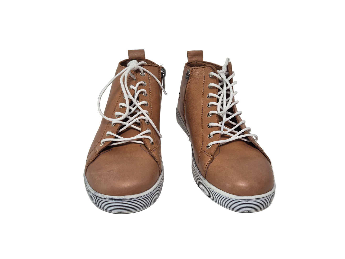 Heine Sneaker Nappaleder, camel, Gr. 36