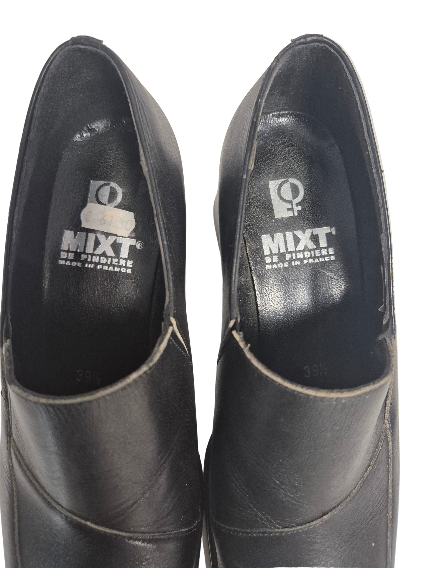 Mixt de Pindiere Absatzschuh, Schwarz, Gr. 39,5