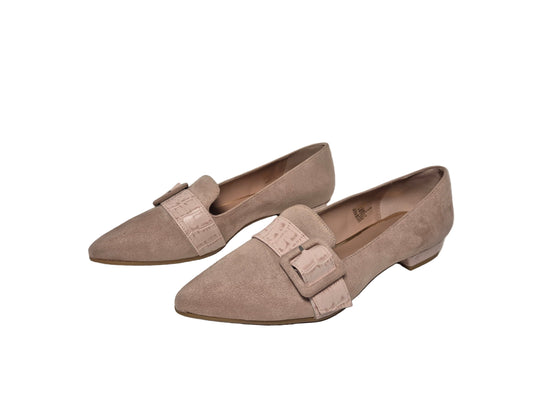 Heine Slipper Slip-On Blockabsatz, rosa, Gr. 40