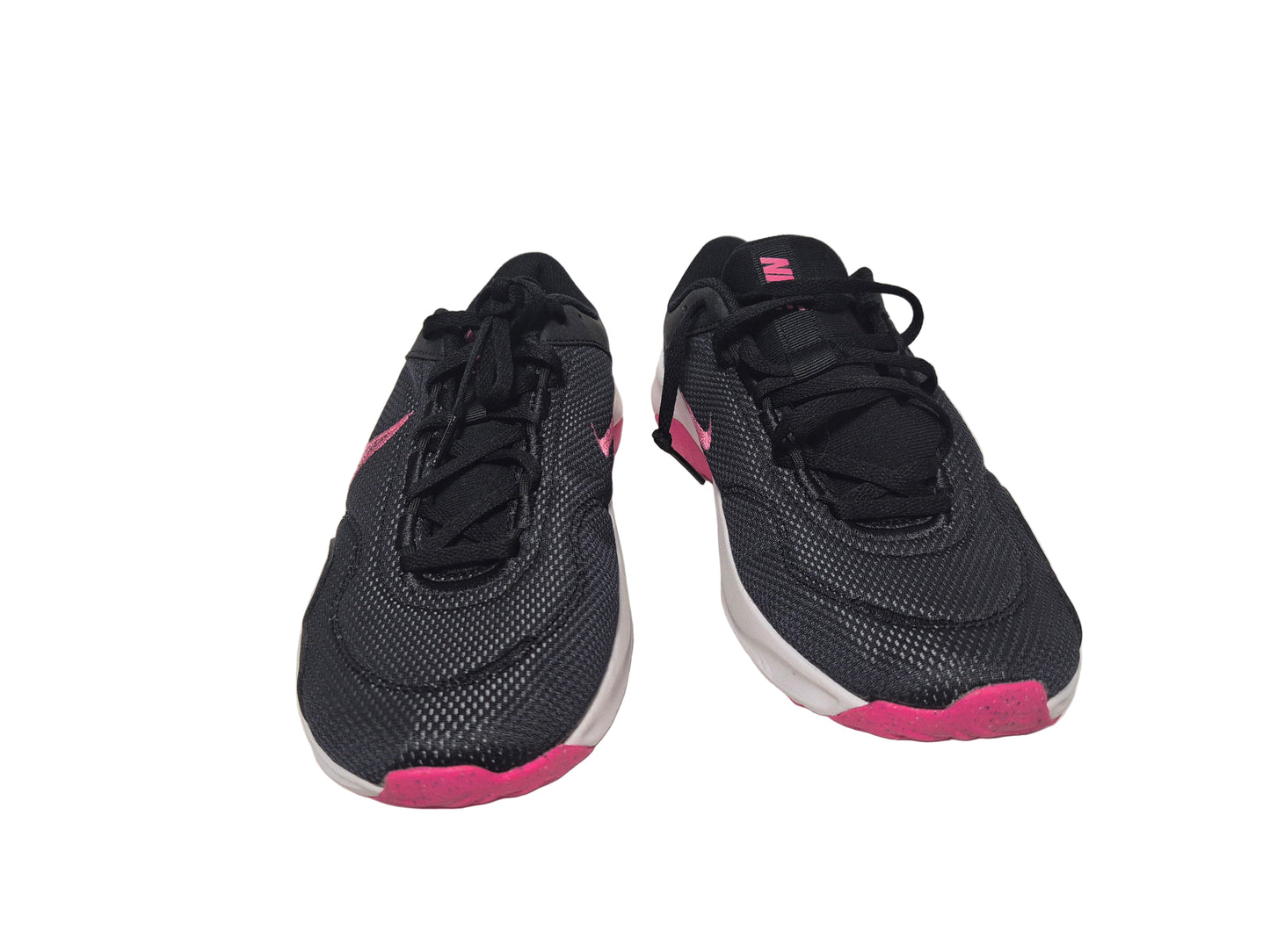 NIKE Legend Essential 3 Laufschuh, Sneaker, schwarz-rosa, Gr. 42