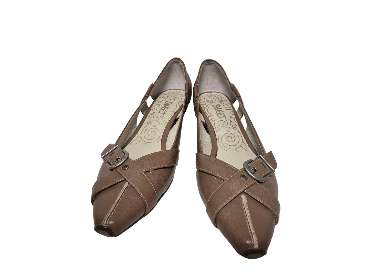 Sweet Pumps Ballerina, braun, Gr. 40