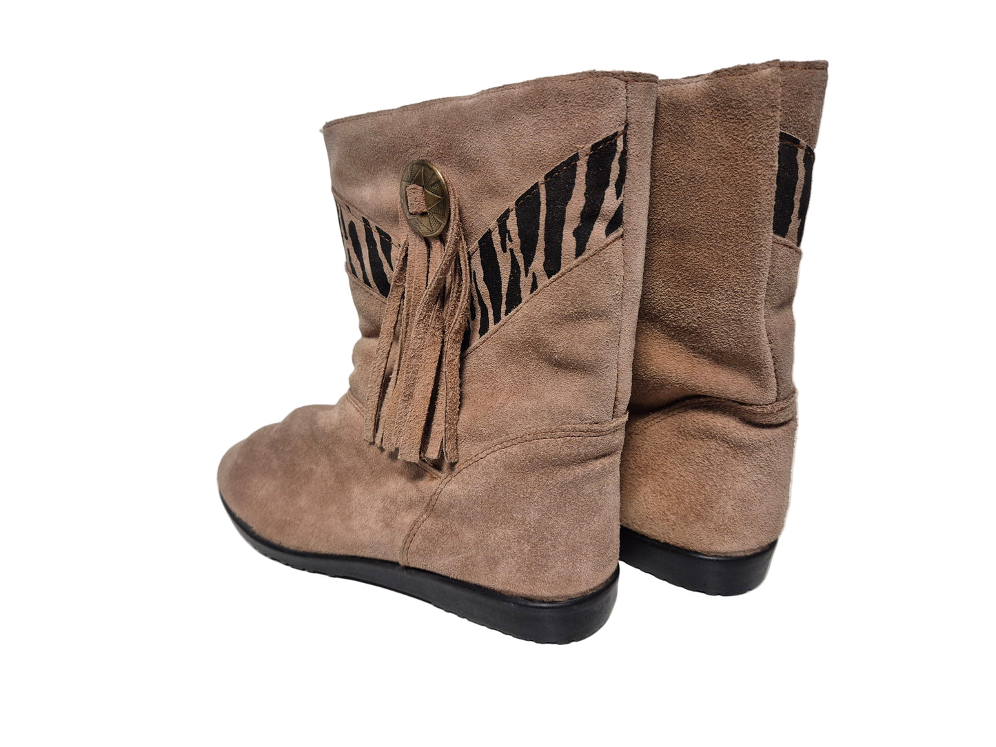 Indianer Stiefeletten, braun, Gr. 35/36